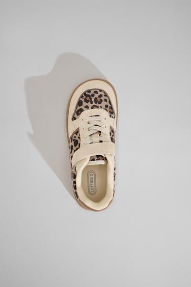 Barefoot animal print sneakers — LEOPARD 5