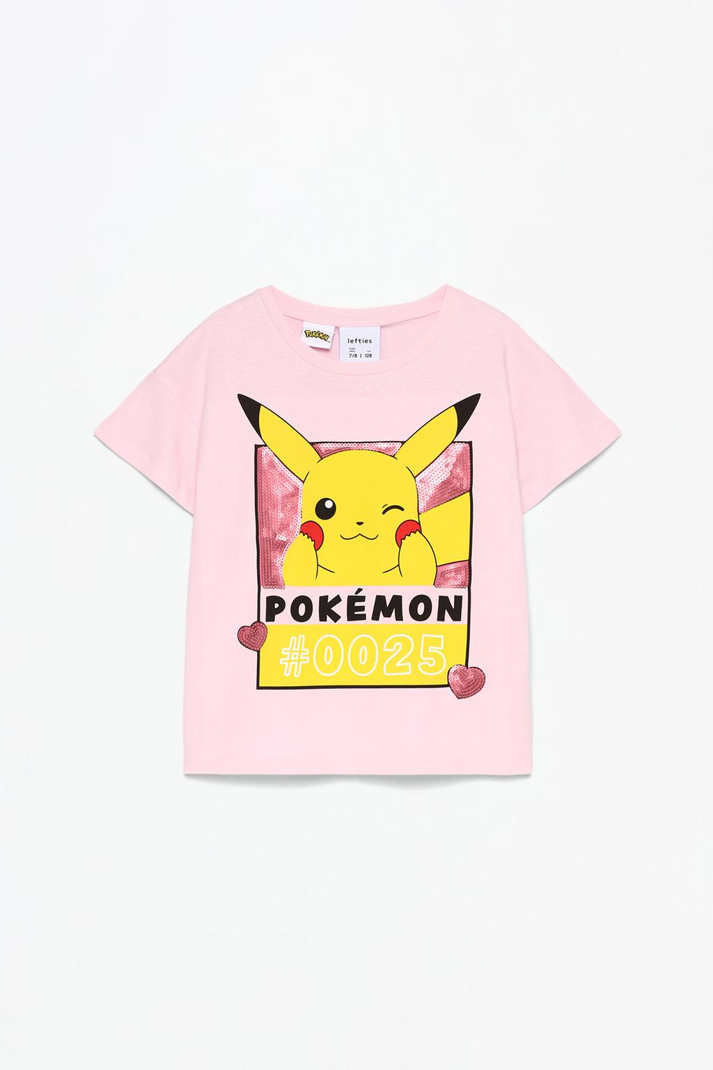 Sequinned Pokemon™ Pikachu T-shirt