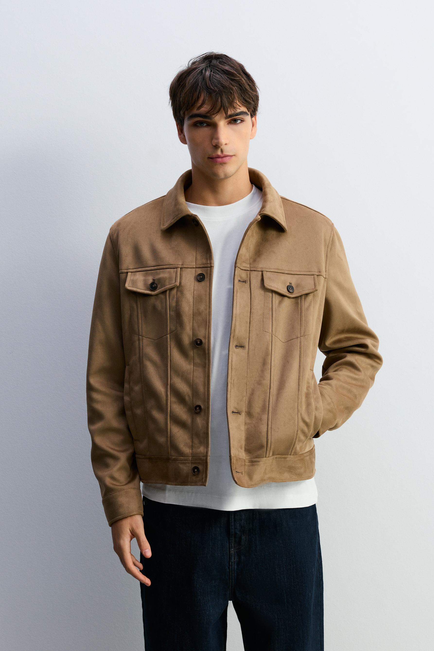 Cazadora efecto ante