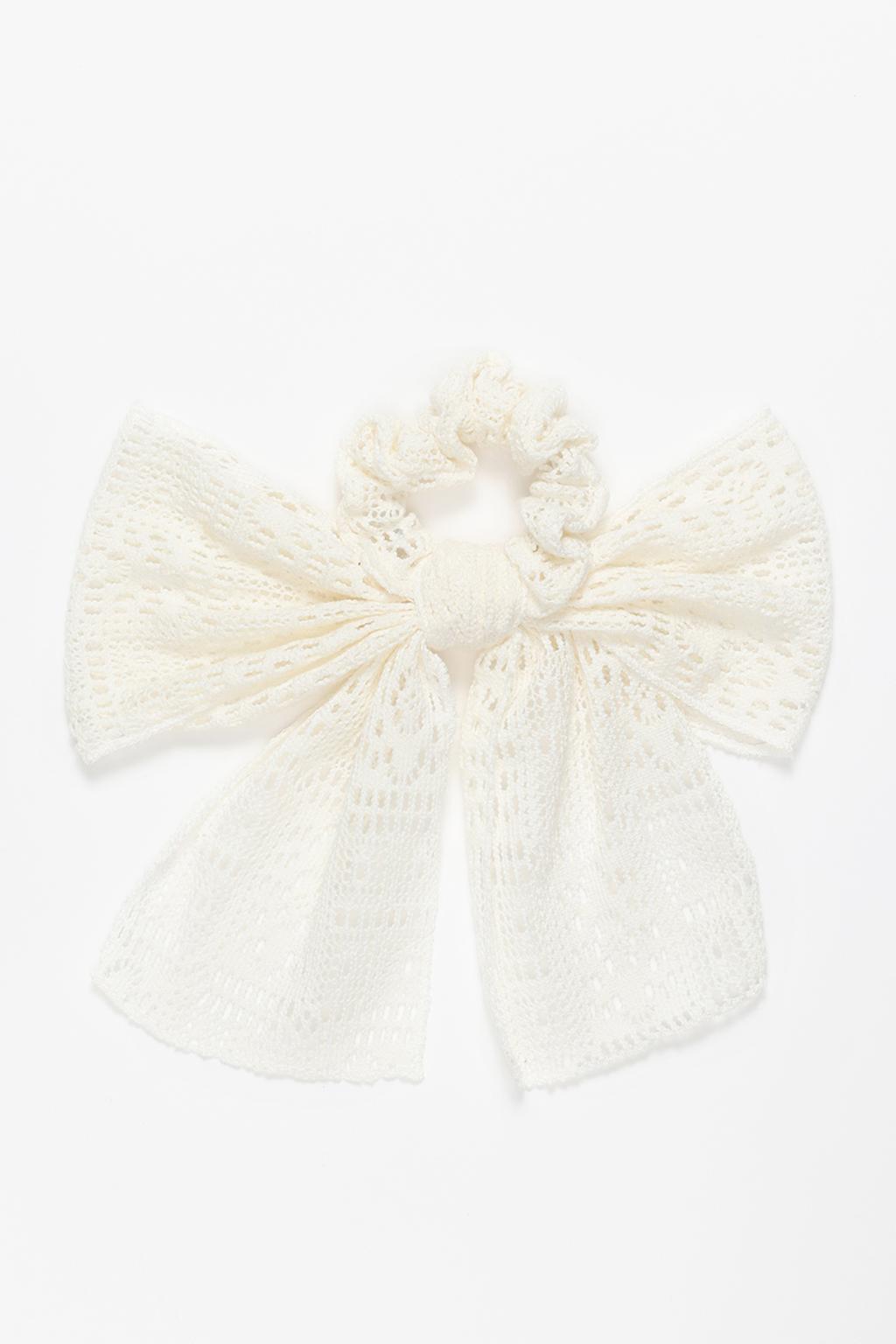 Scrunchie punto calado