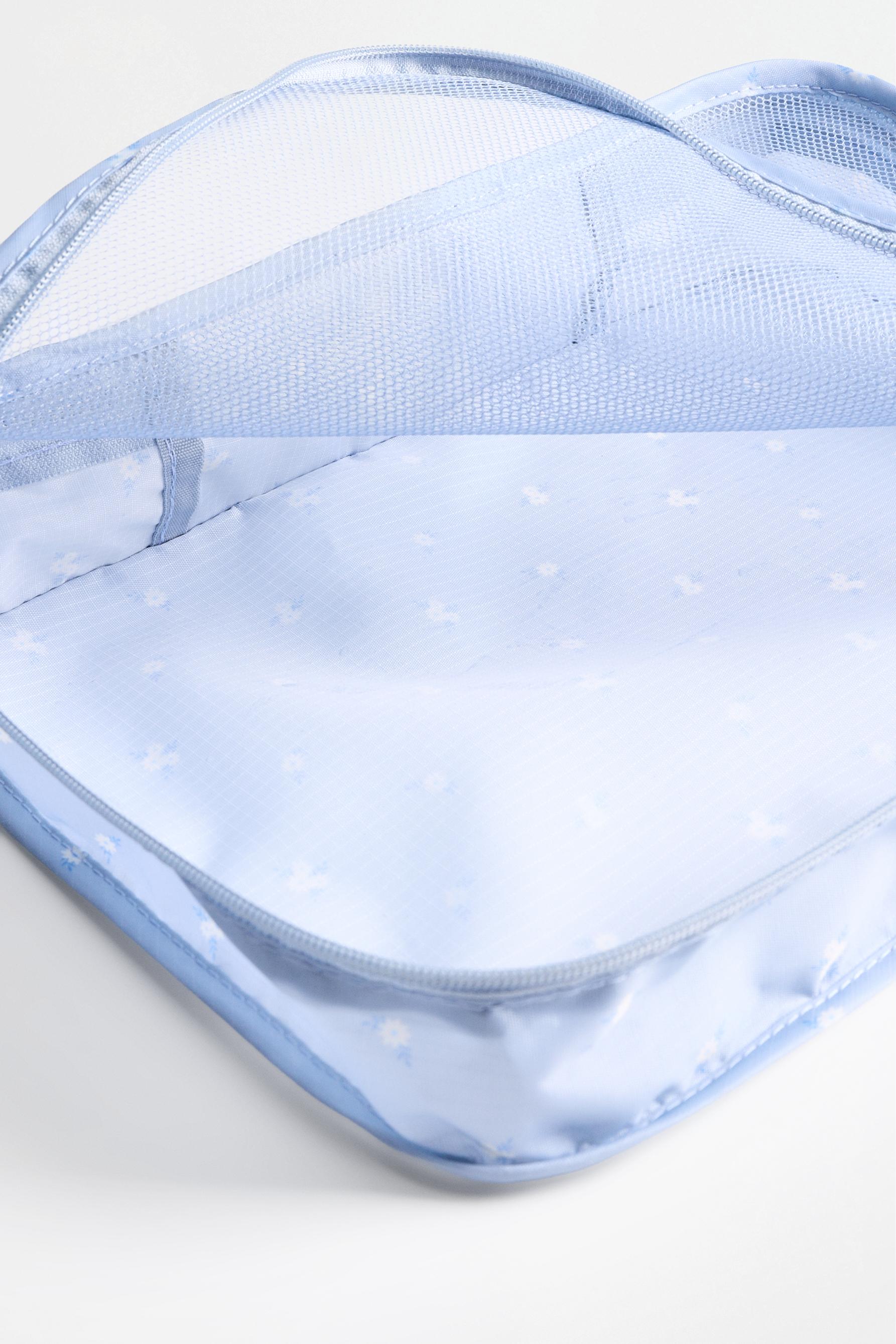 Set of 3 travel organisers — PASTEL BLUE