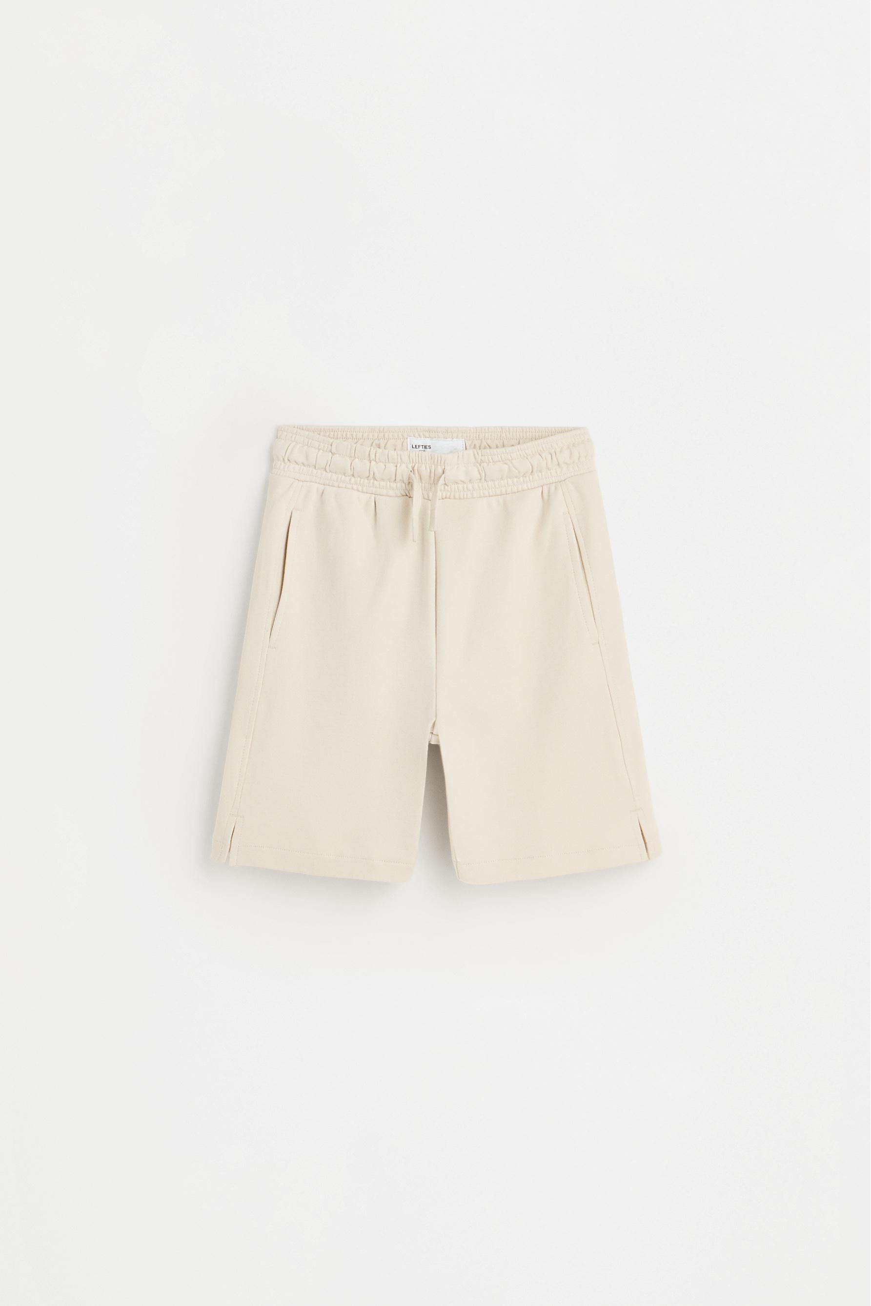 Interlock Bermuda shorts — ECRU