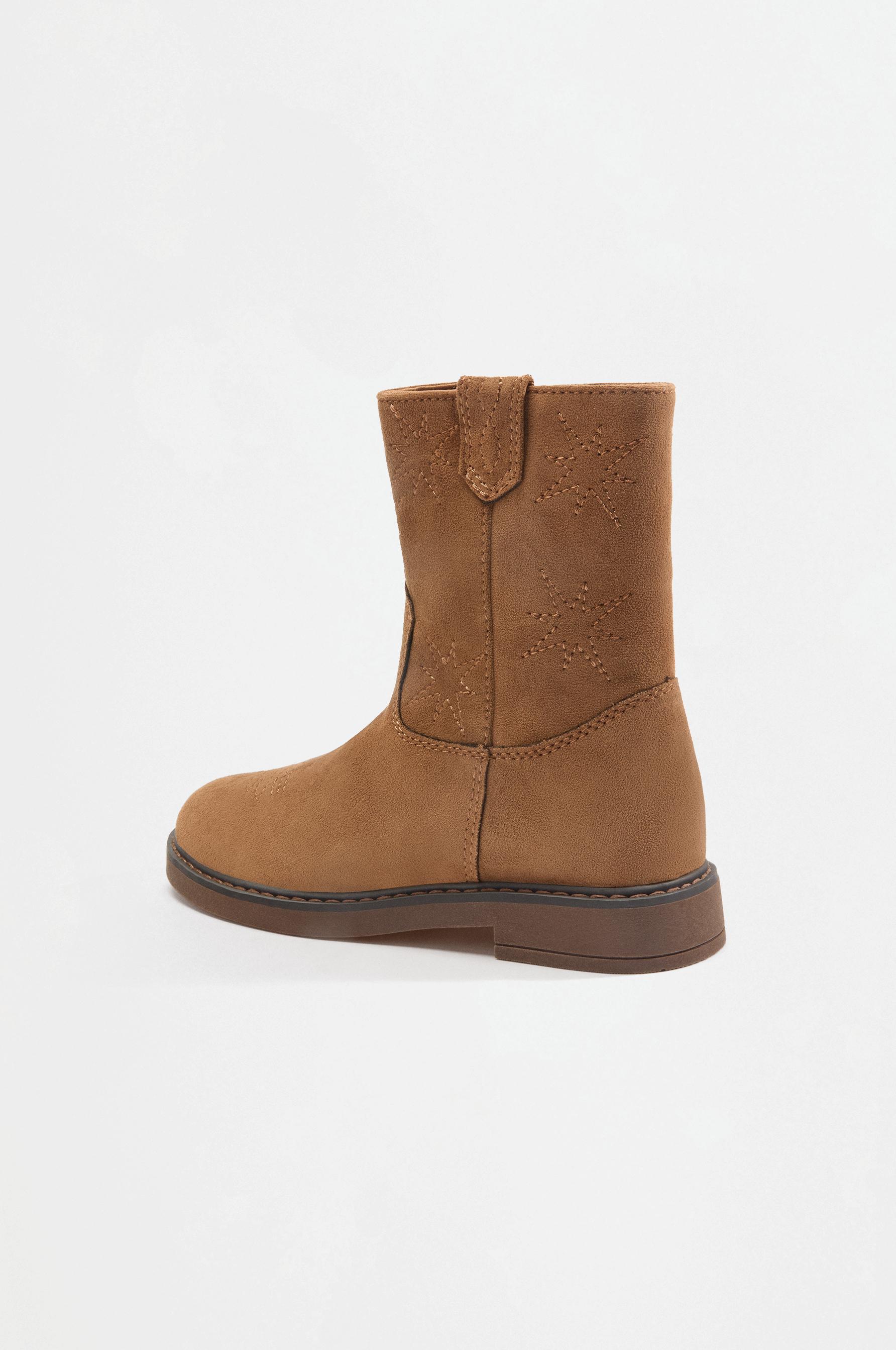 Western-style boots — LEATHER