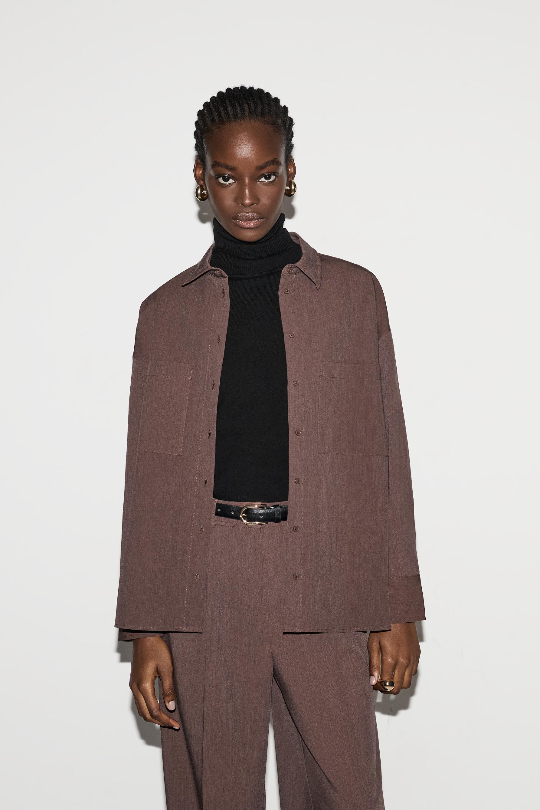 Camisa oversize jaspeado