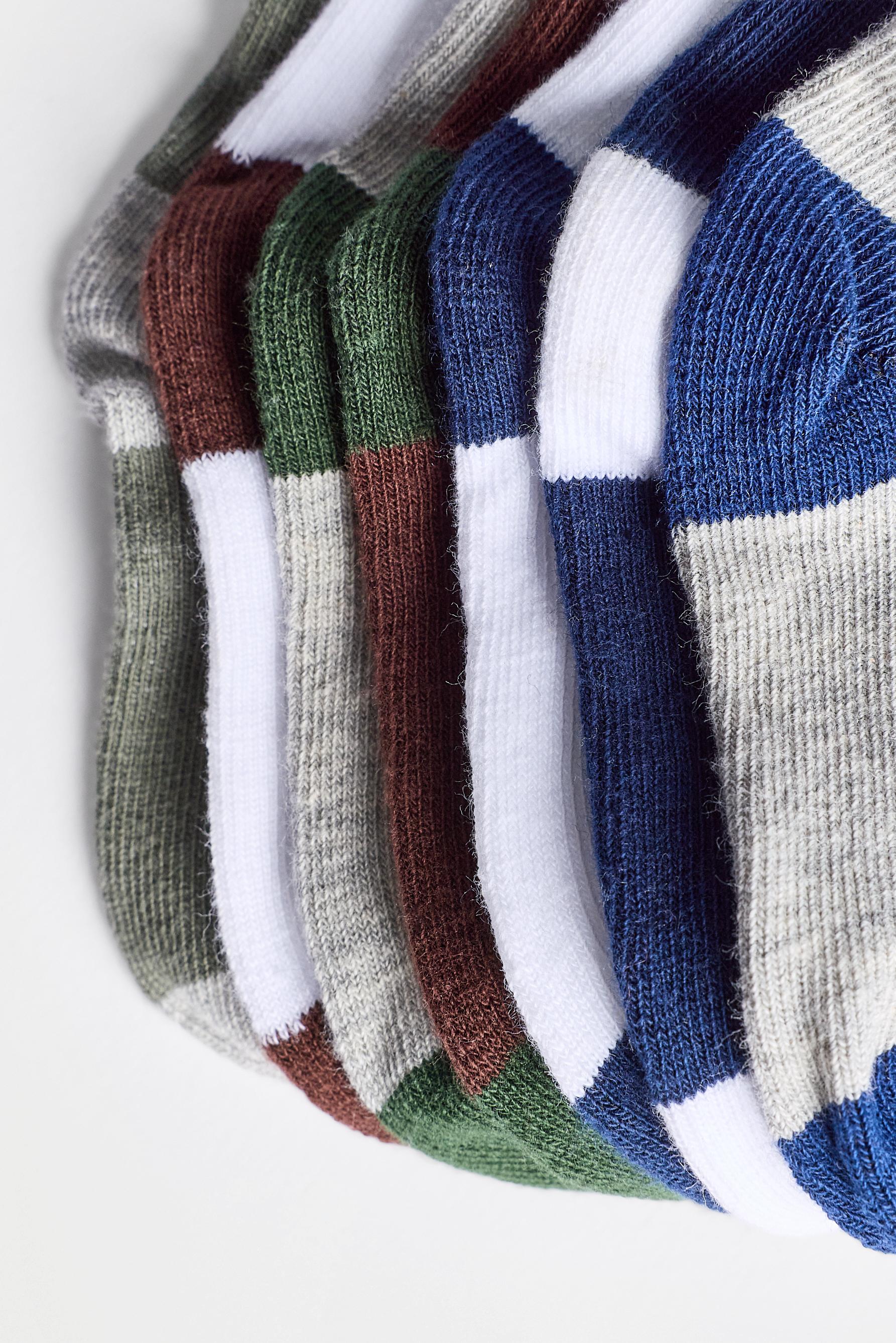 Long socks (7-pack) — BLUISH NAVY