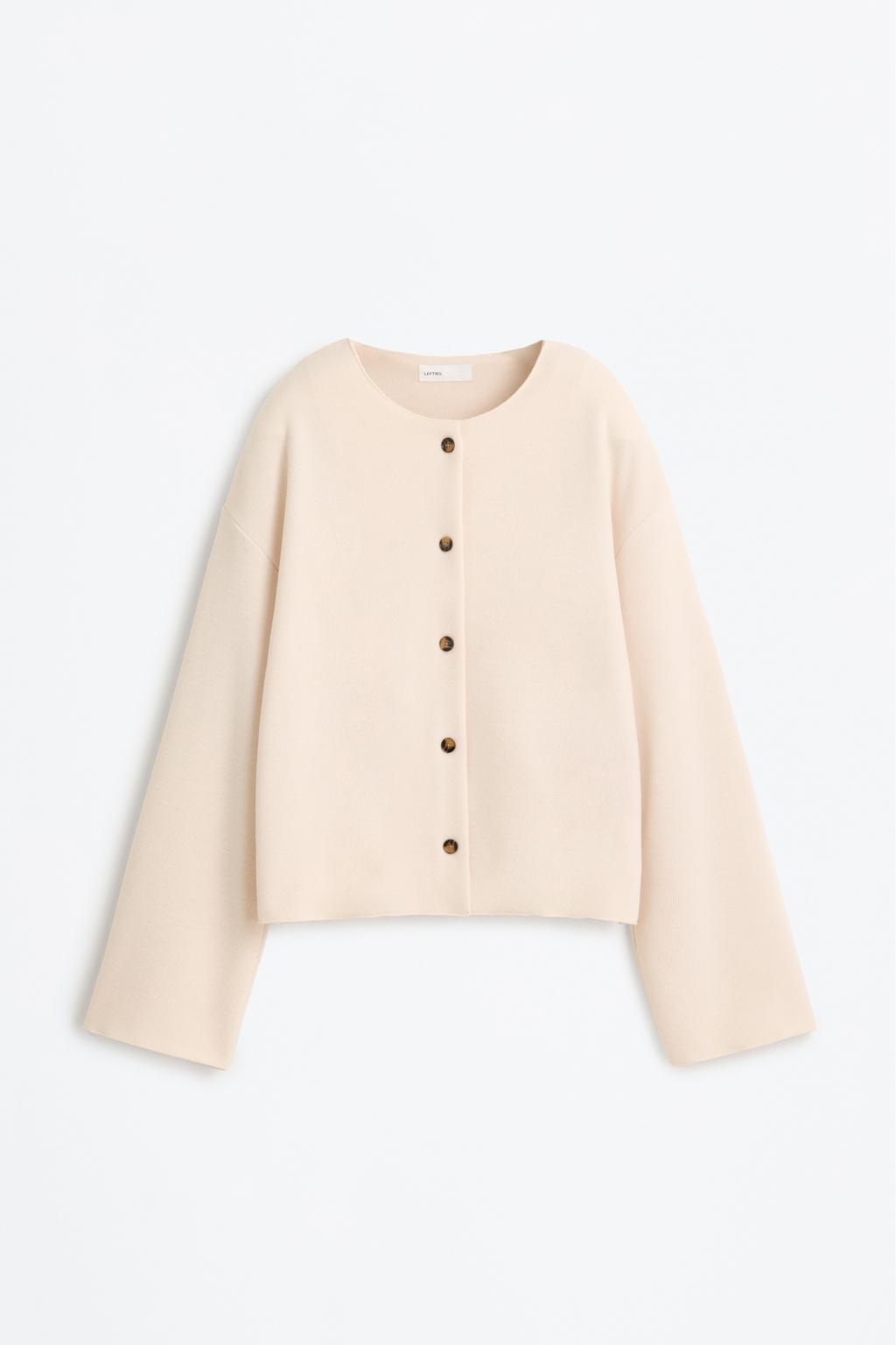 Bias cut jacket