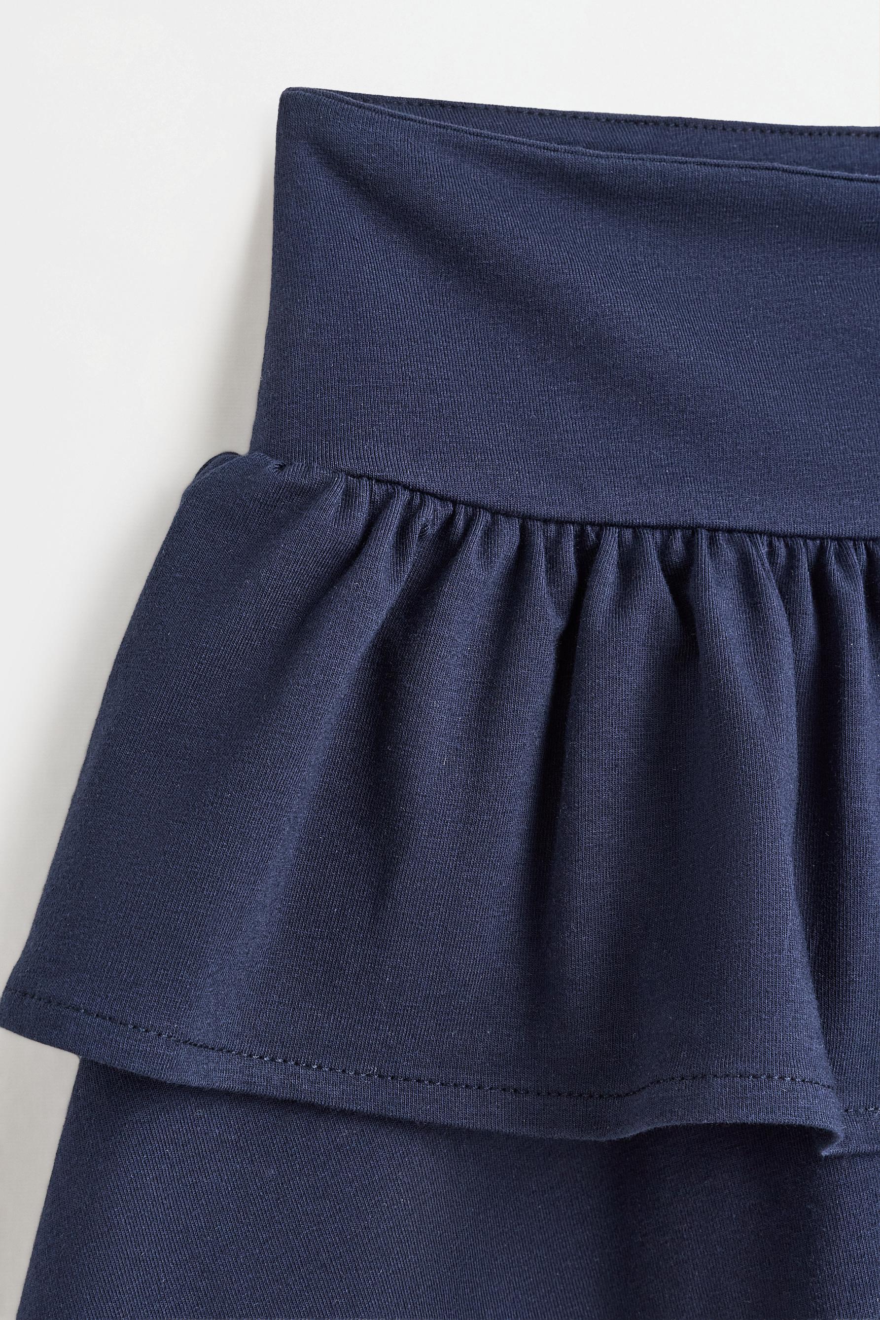 Ruffled skirt — NAVY