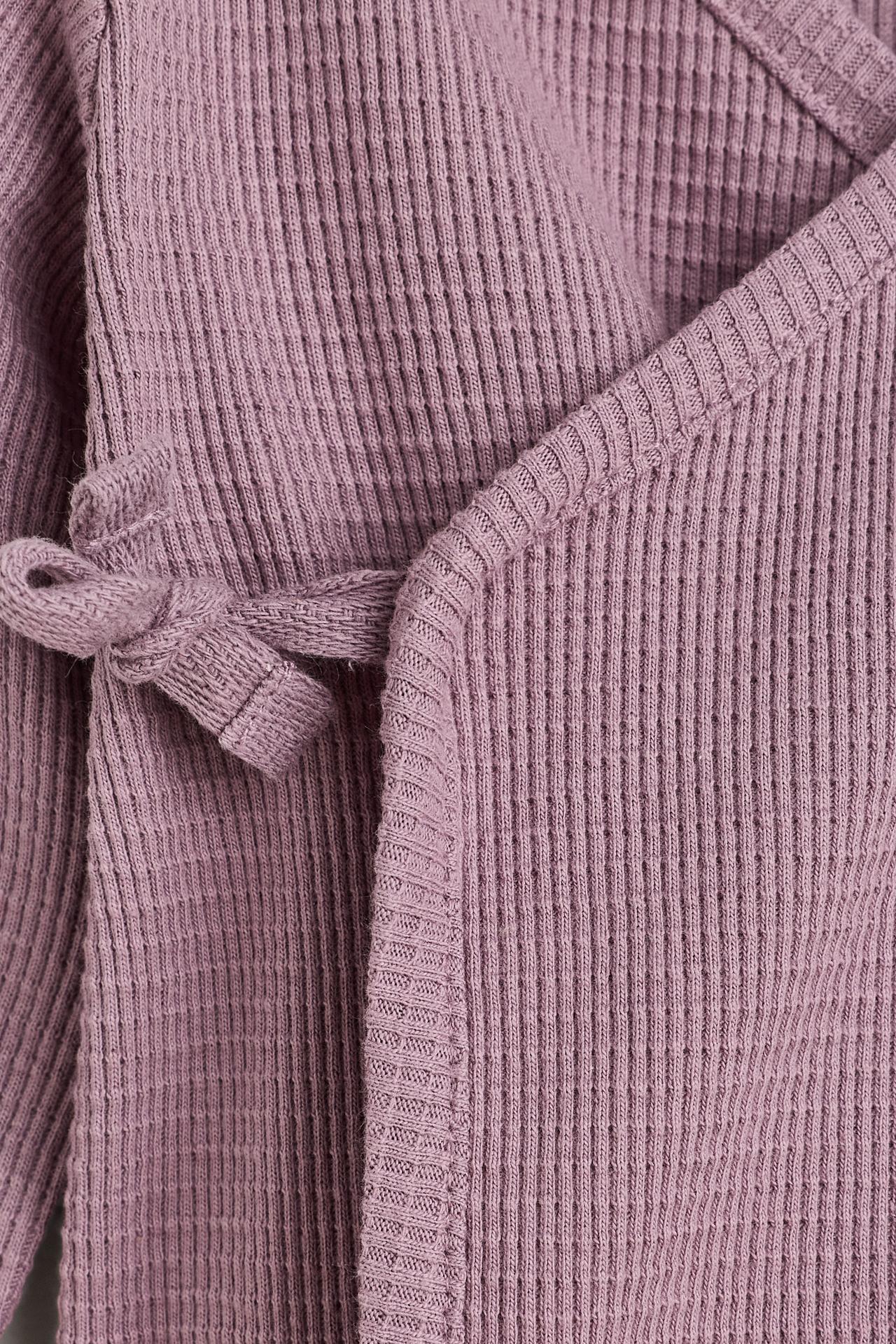 3-piece textured set — LILAC