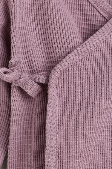 3-piece textured set — LILAC 7