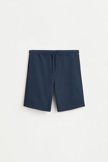 Tracksuit Bermuda shorts — DARK BLUE 6