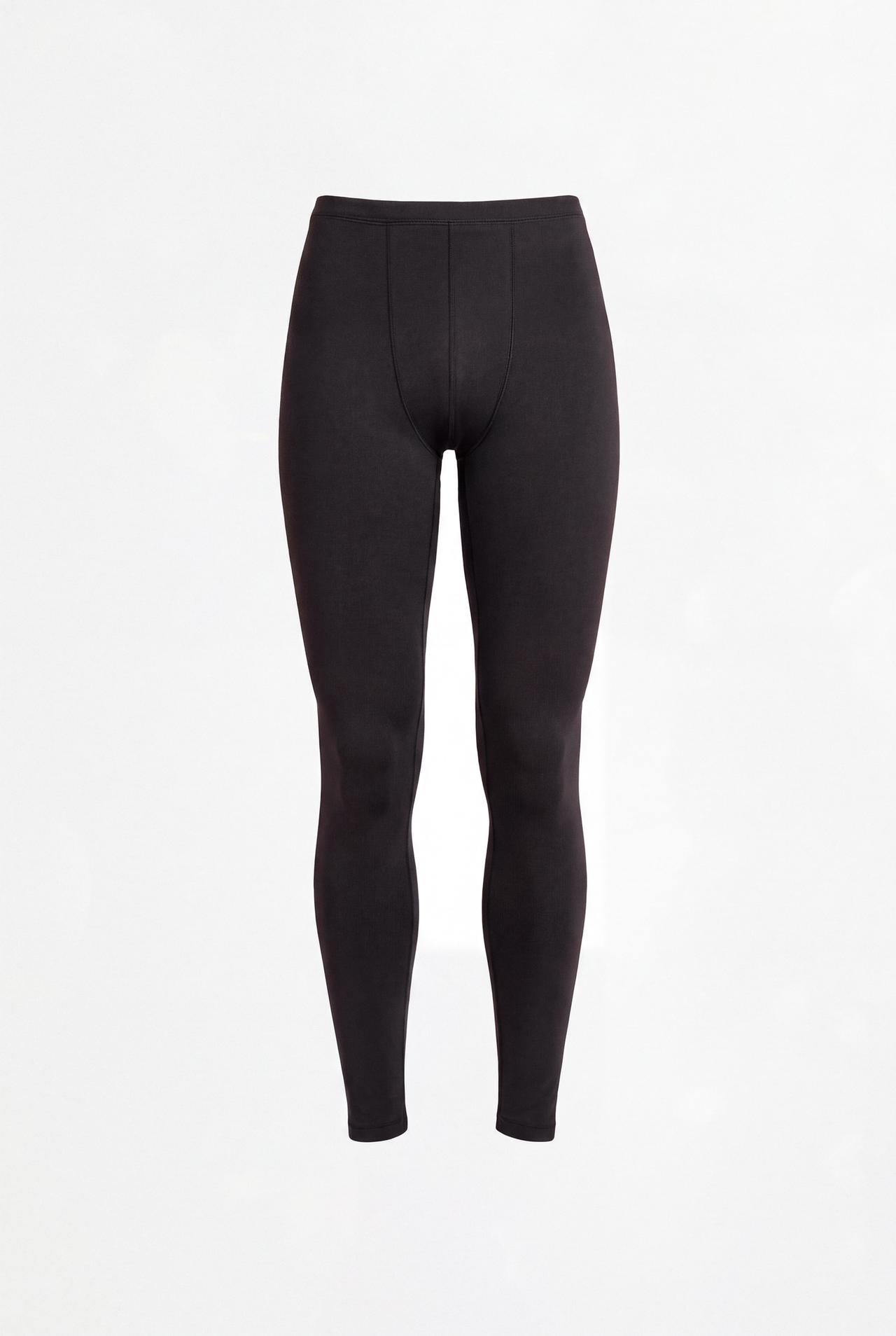 Medium-weight thermal leggings (-7ºC to 9ºC) — BLACK