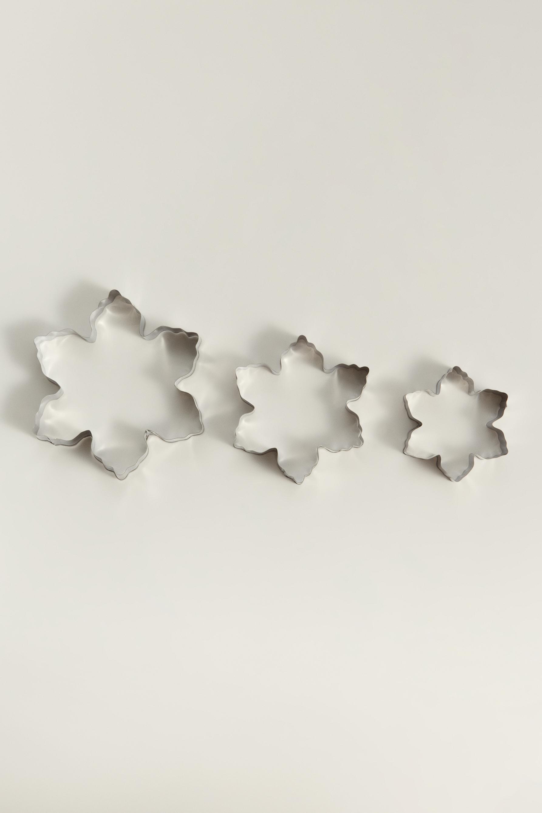 Pack 3 moldes repostería estrella