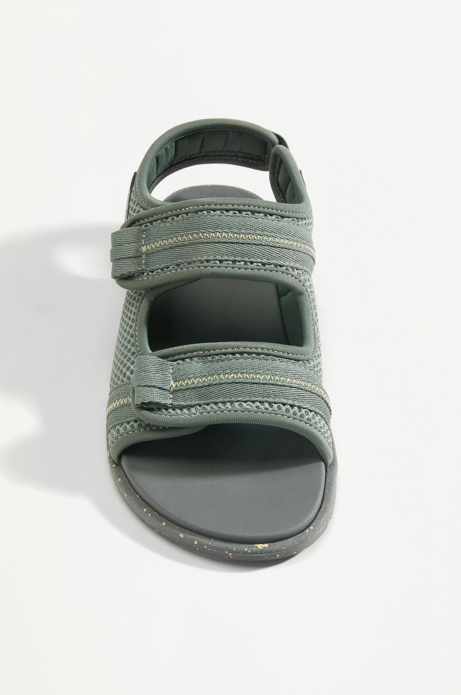 Kids' adventure barefoot sandals — KHAKI