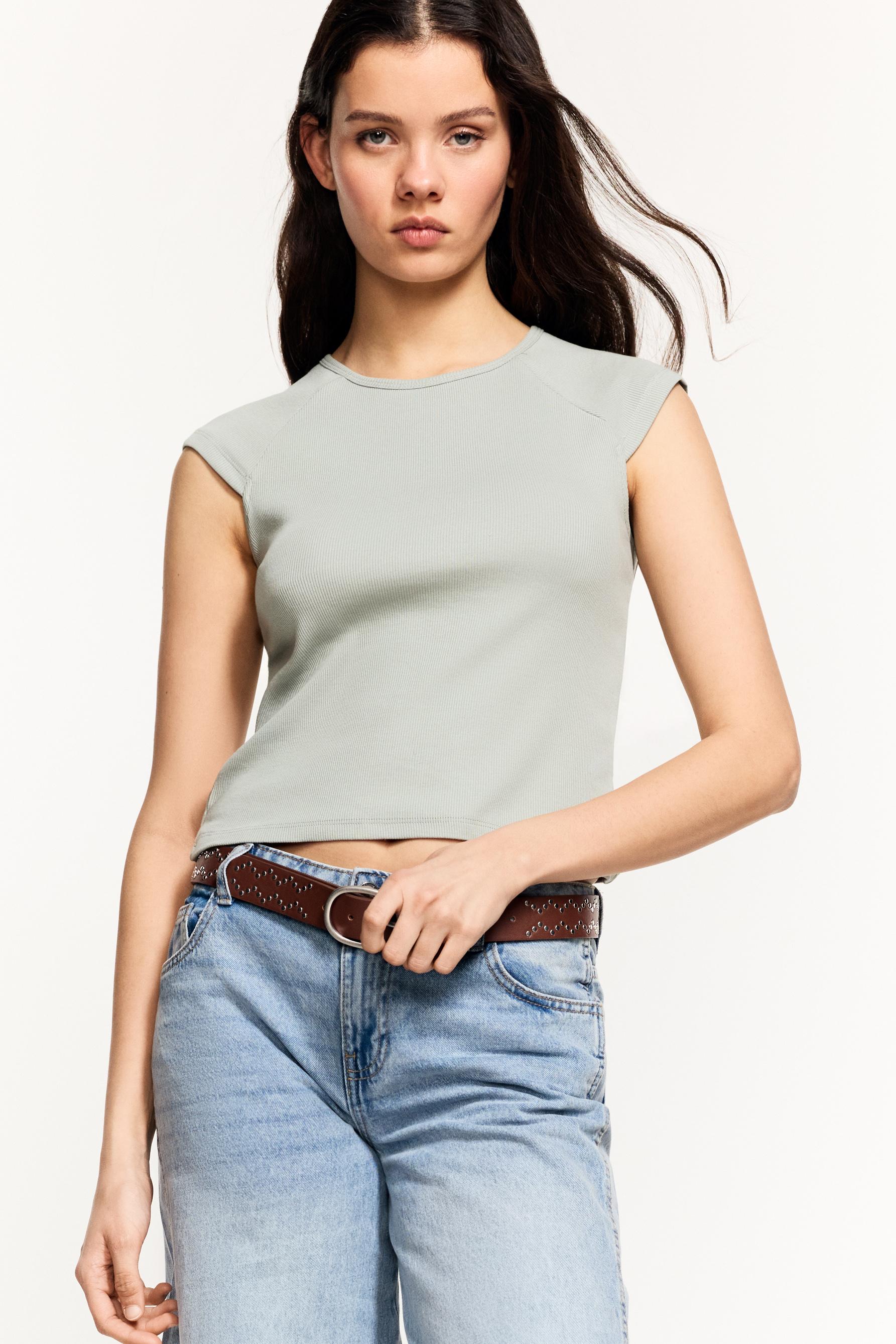 Camiseta básica manga ranglán