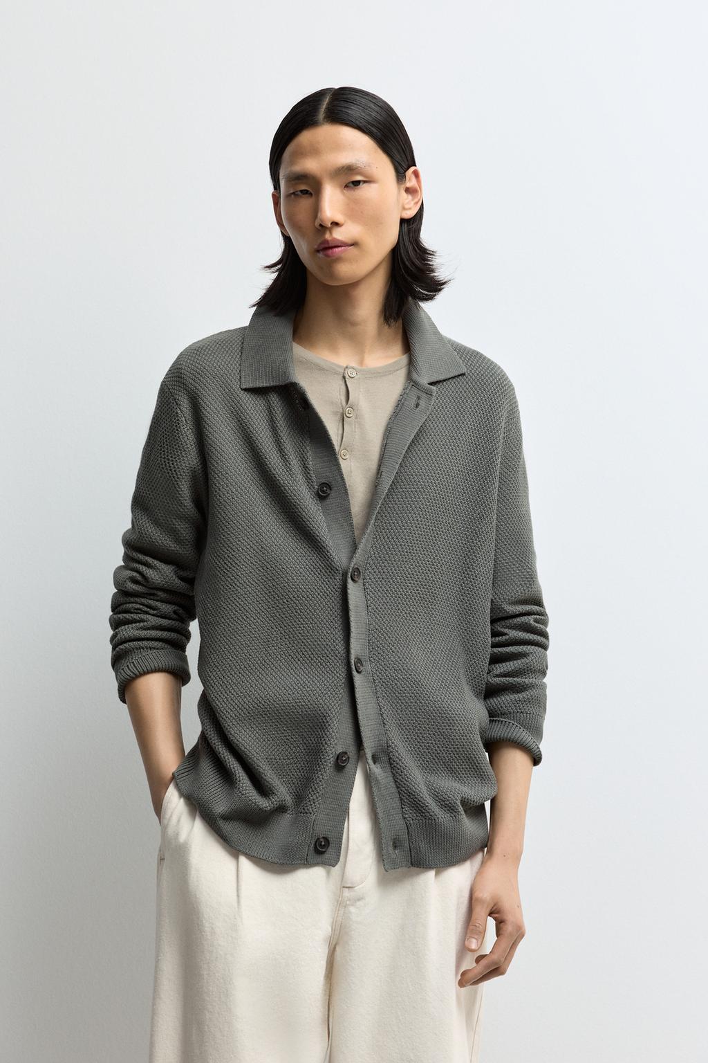 Button cardigan