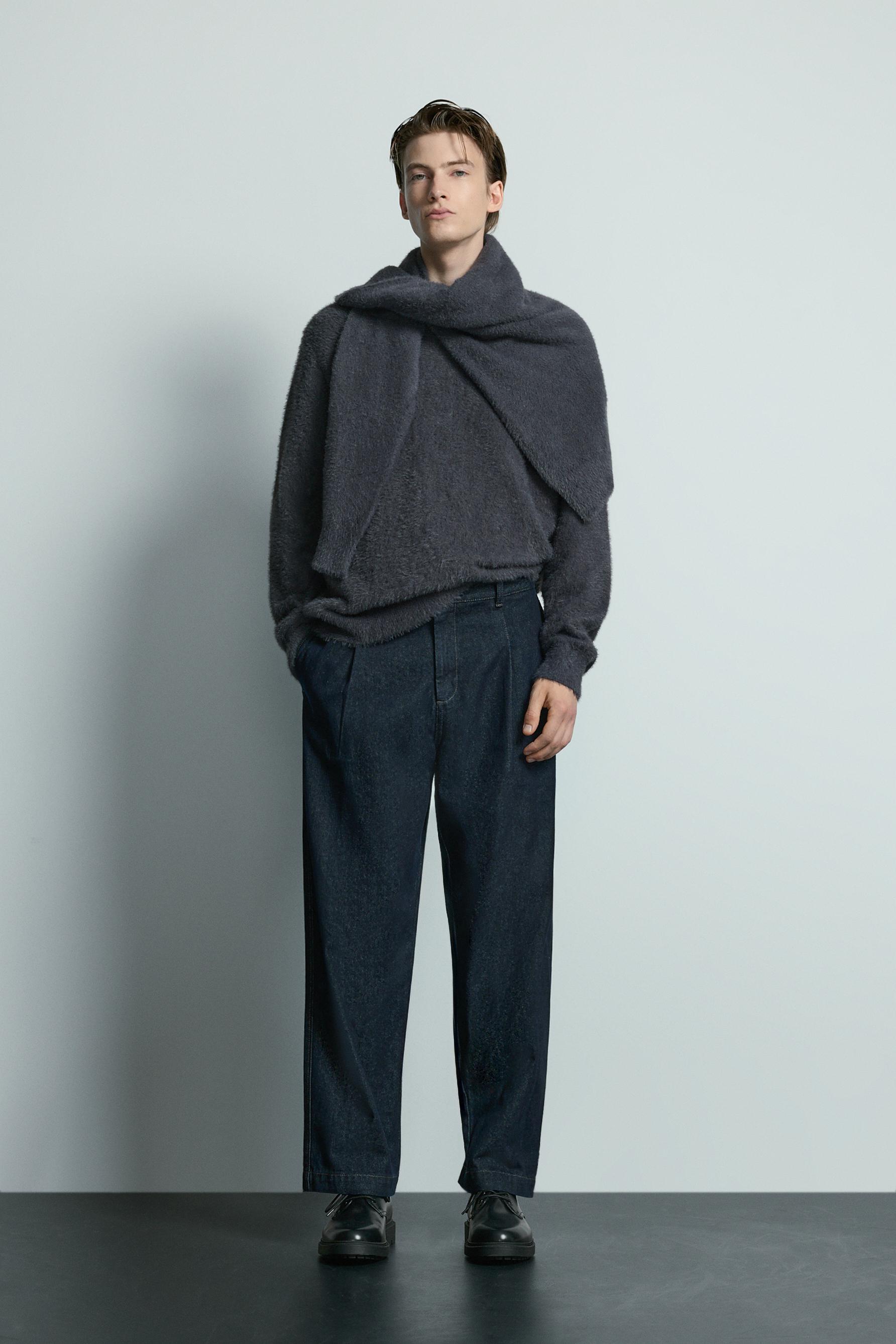 Jeans relaxed pinzas