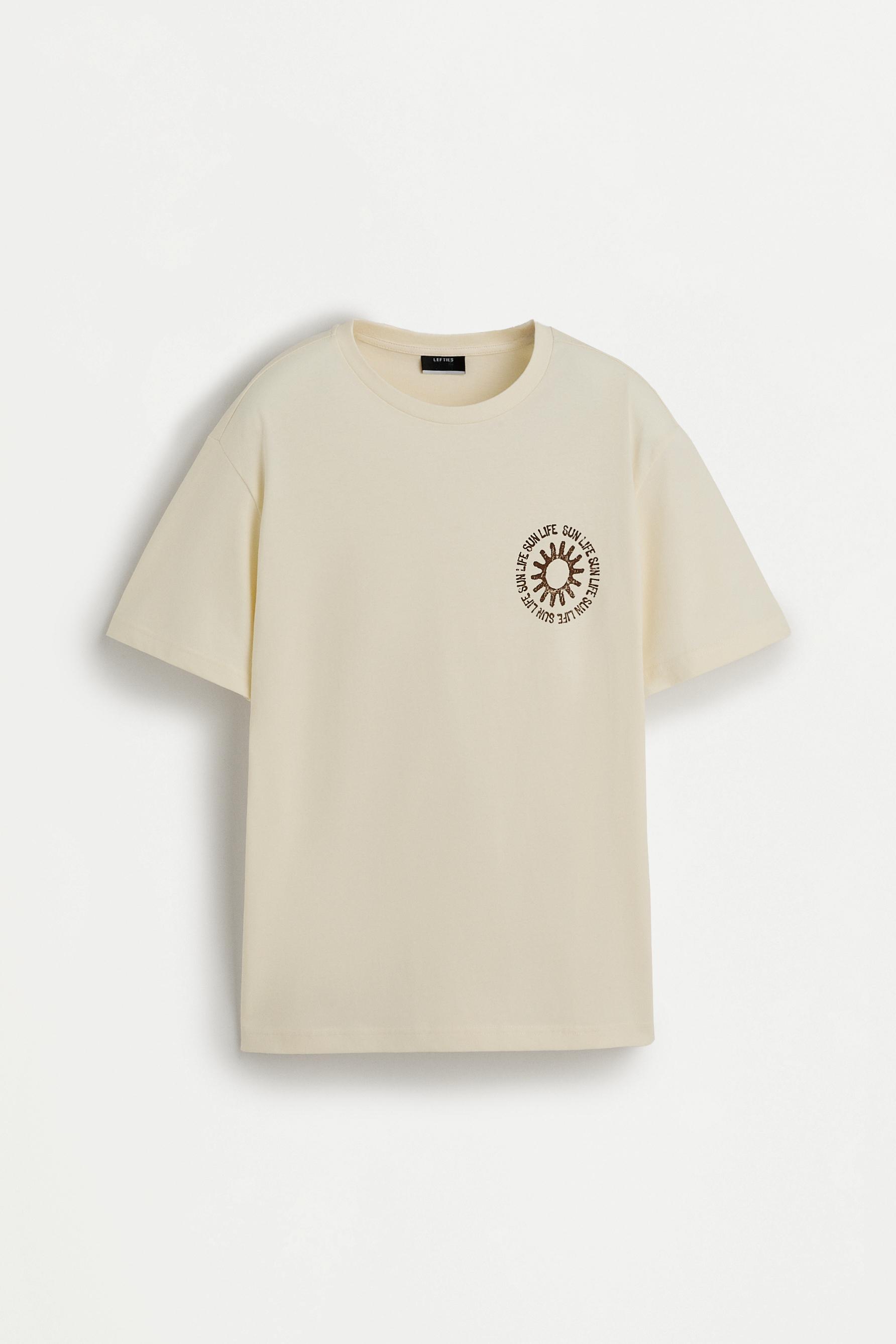 3-pack of printed T-shirts — FADED BLUE