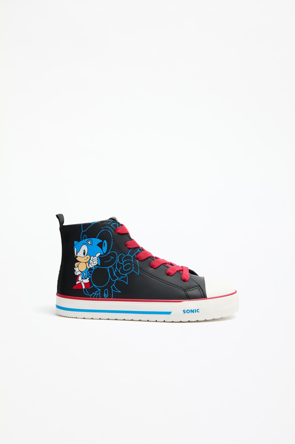 Sonic™ | SEGA high-top sneakers with toecap detail