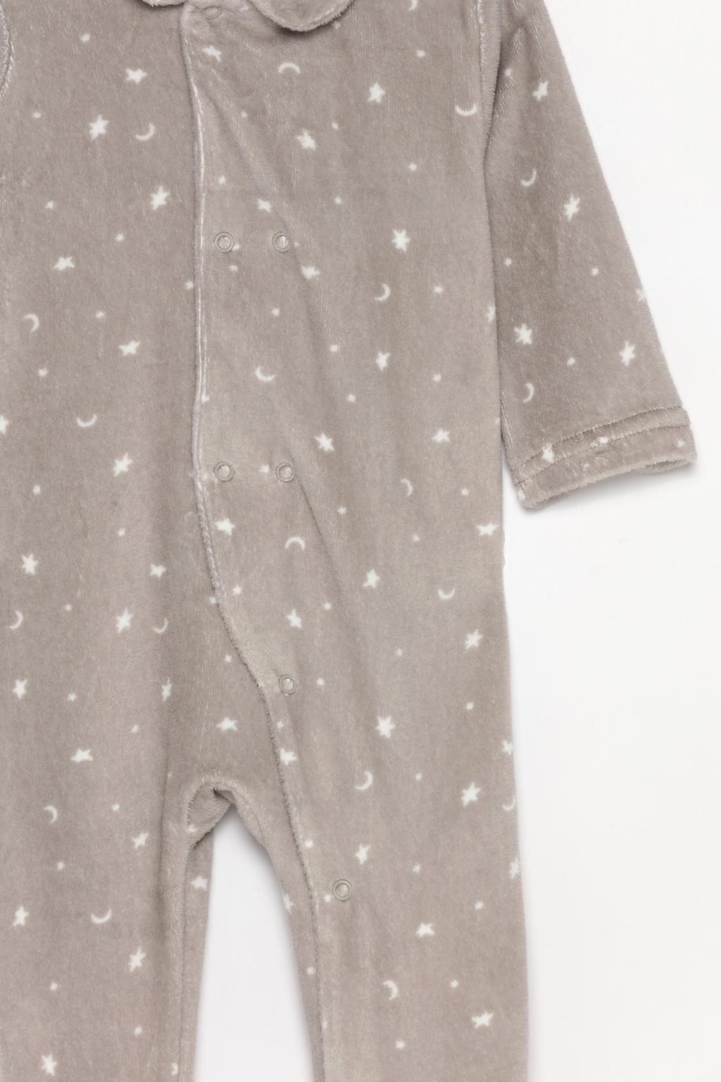 Printed velvet pyjamas