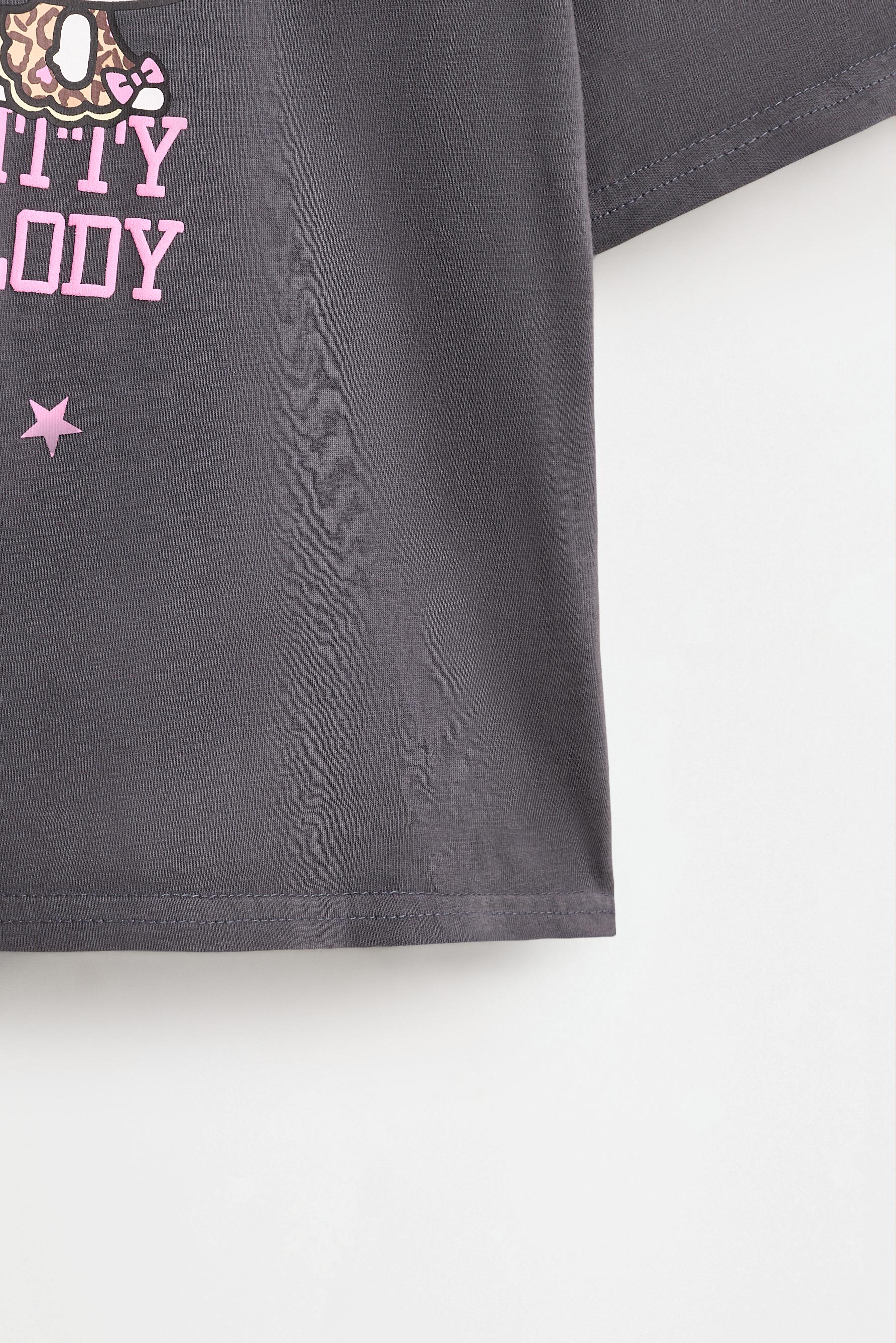 Hello Kitty and My Melody ©SANRIO T-shirt — ANTHRACITE GREY