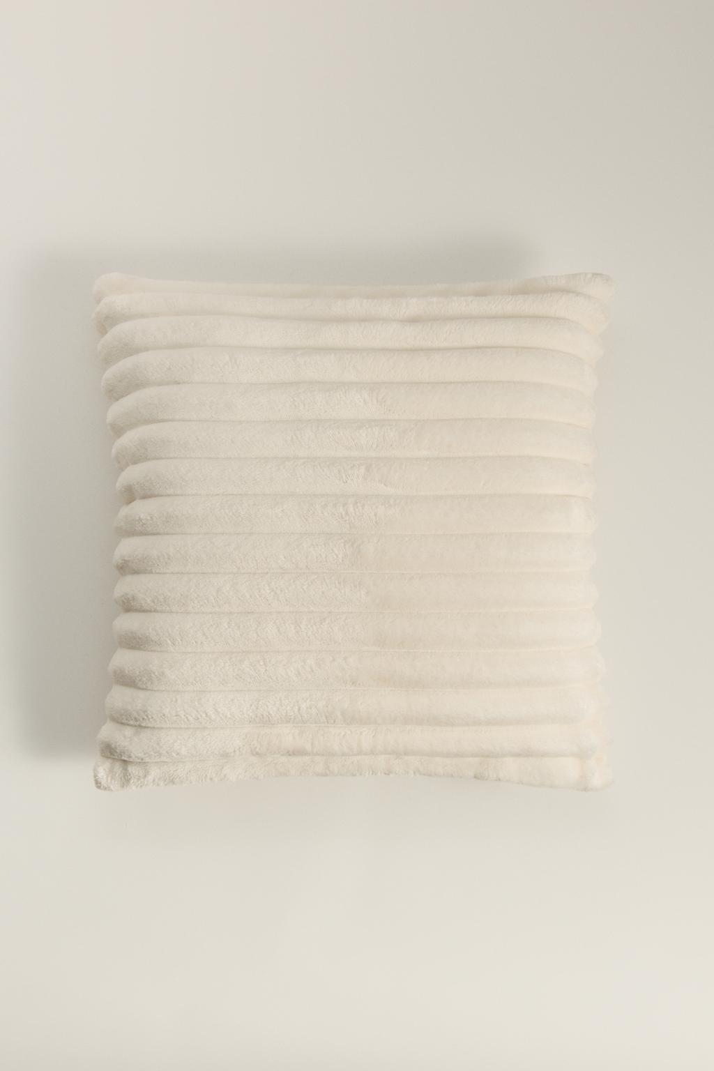 Funda cojín pelito rayas 50 x 50cm
