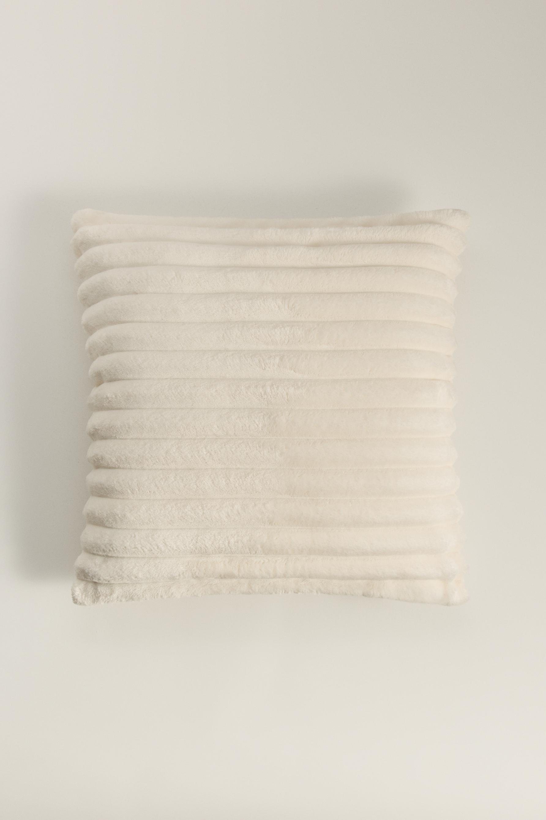 Funda cojín pelito rayas 50 x 50cm