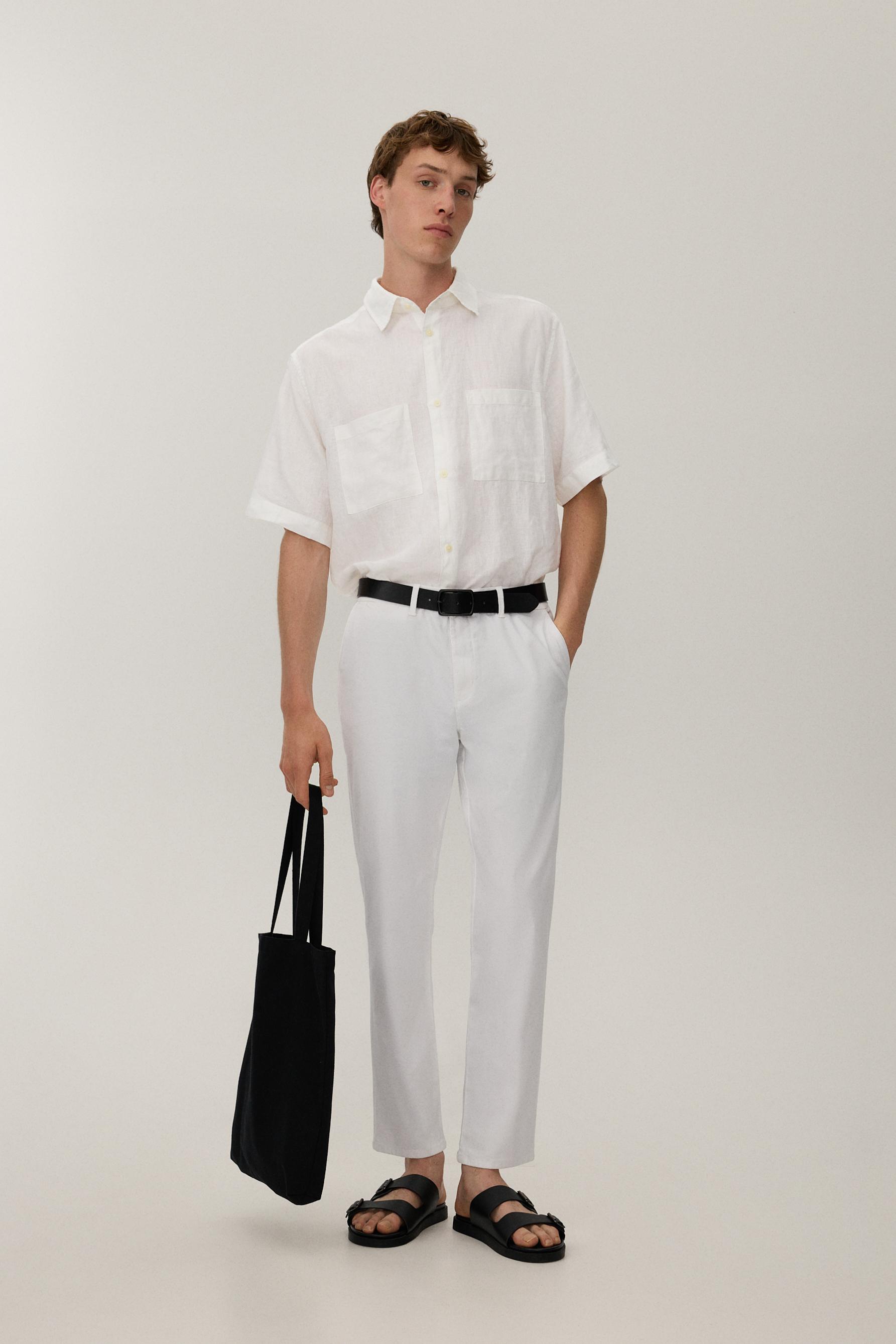 Camisa 100% lino