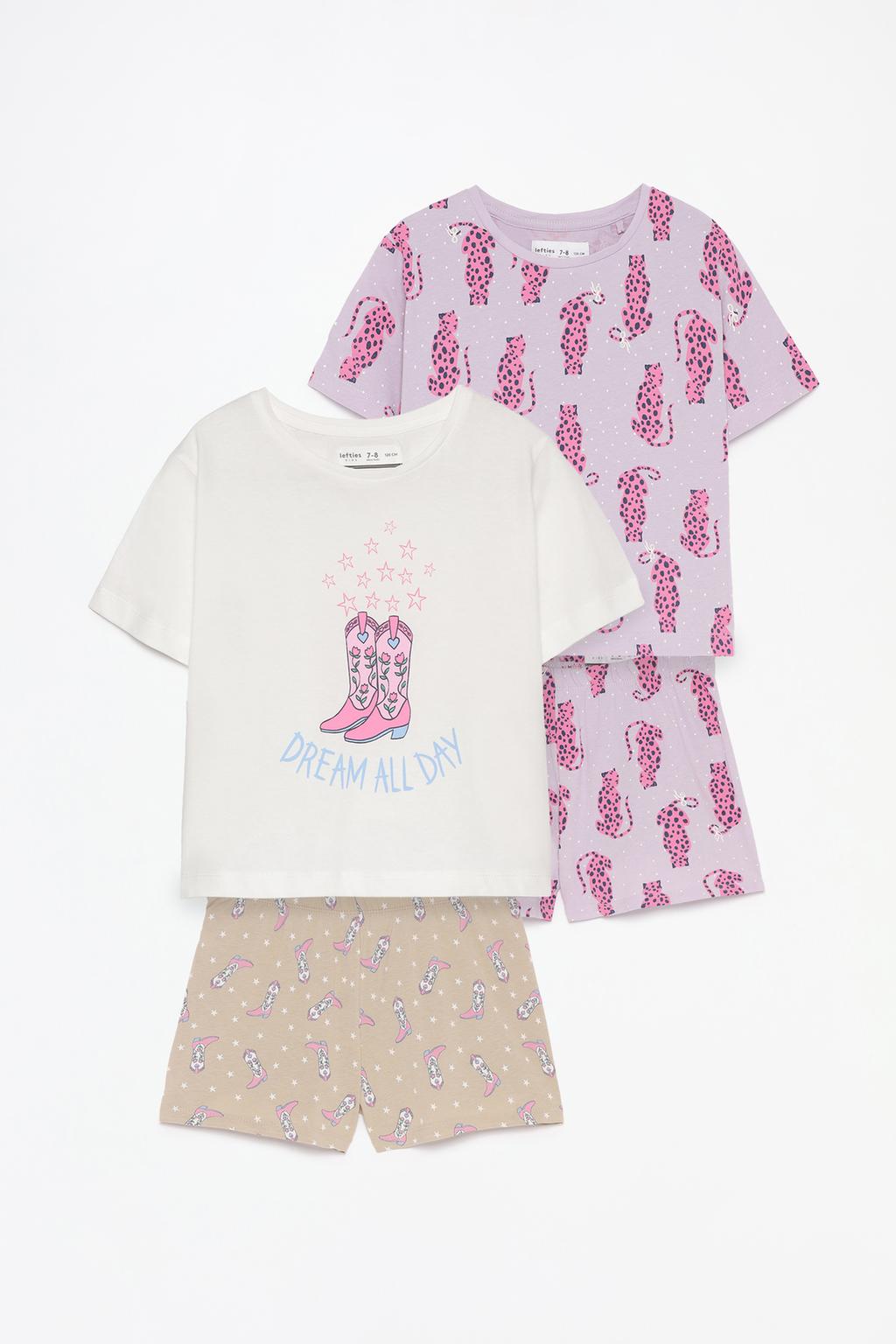 2-pack of short pyjamas