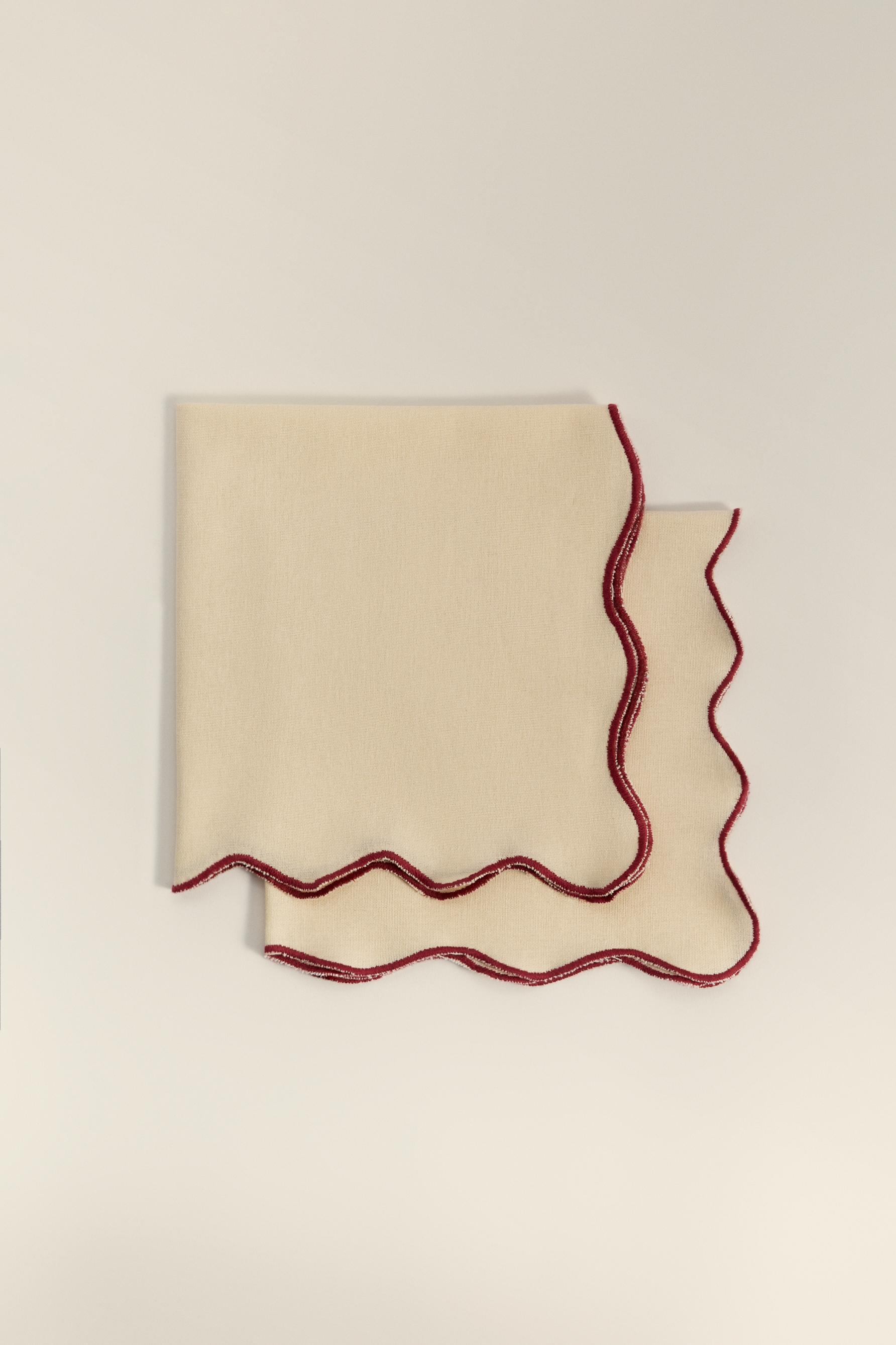 Pack 2 servilletas tela vivos 45 x 45 cm