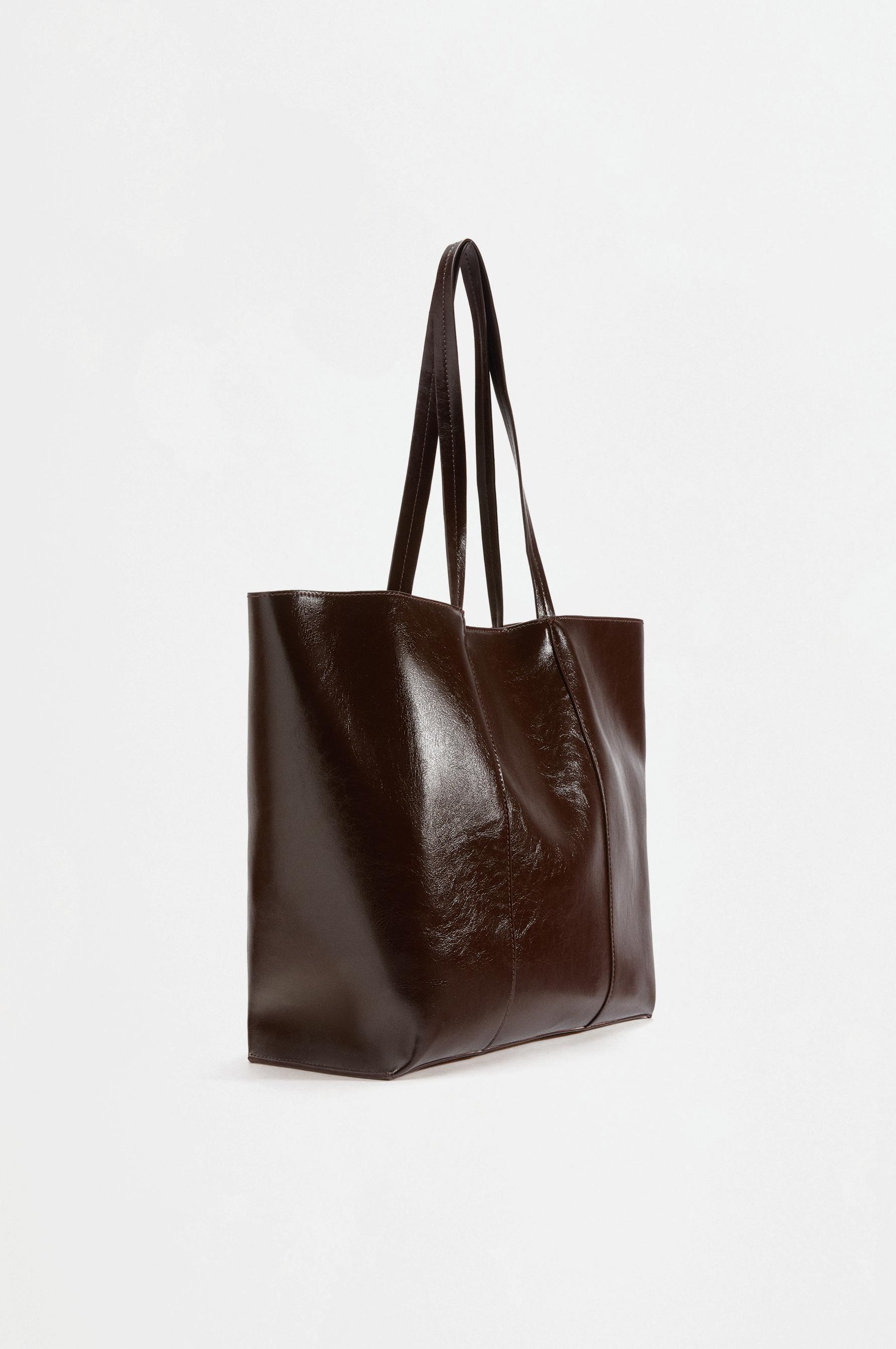 Shopper bag — MAROON