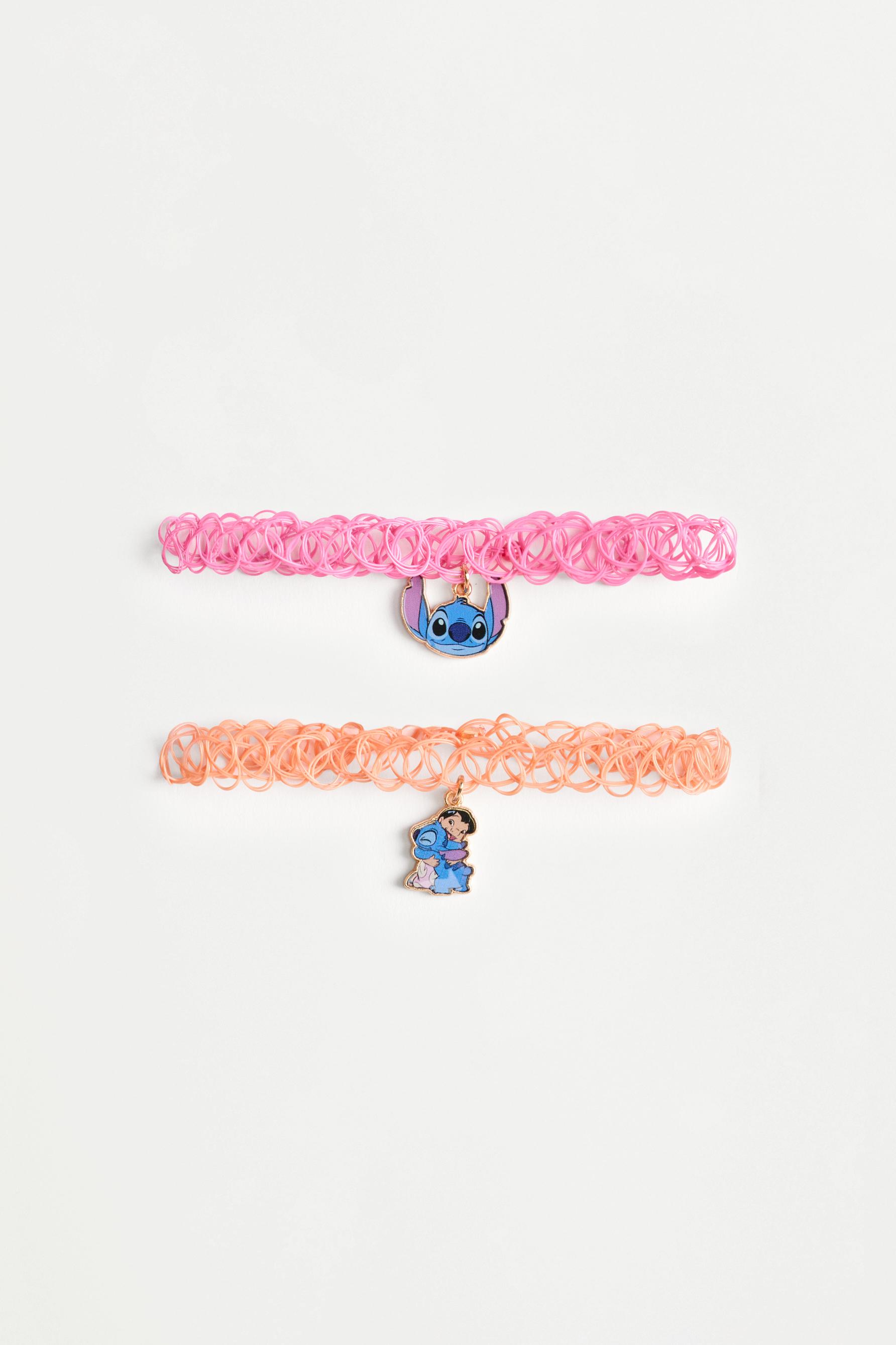 Stitch ©Disney chokers (2-pack) — ORANGE