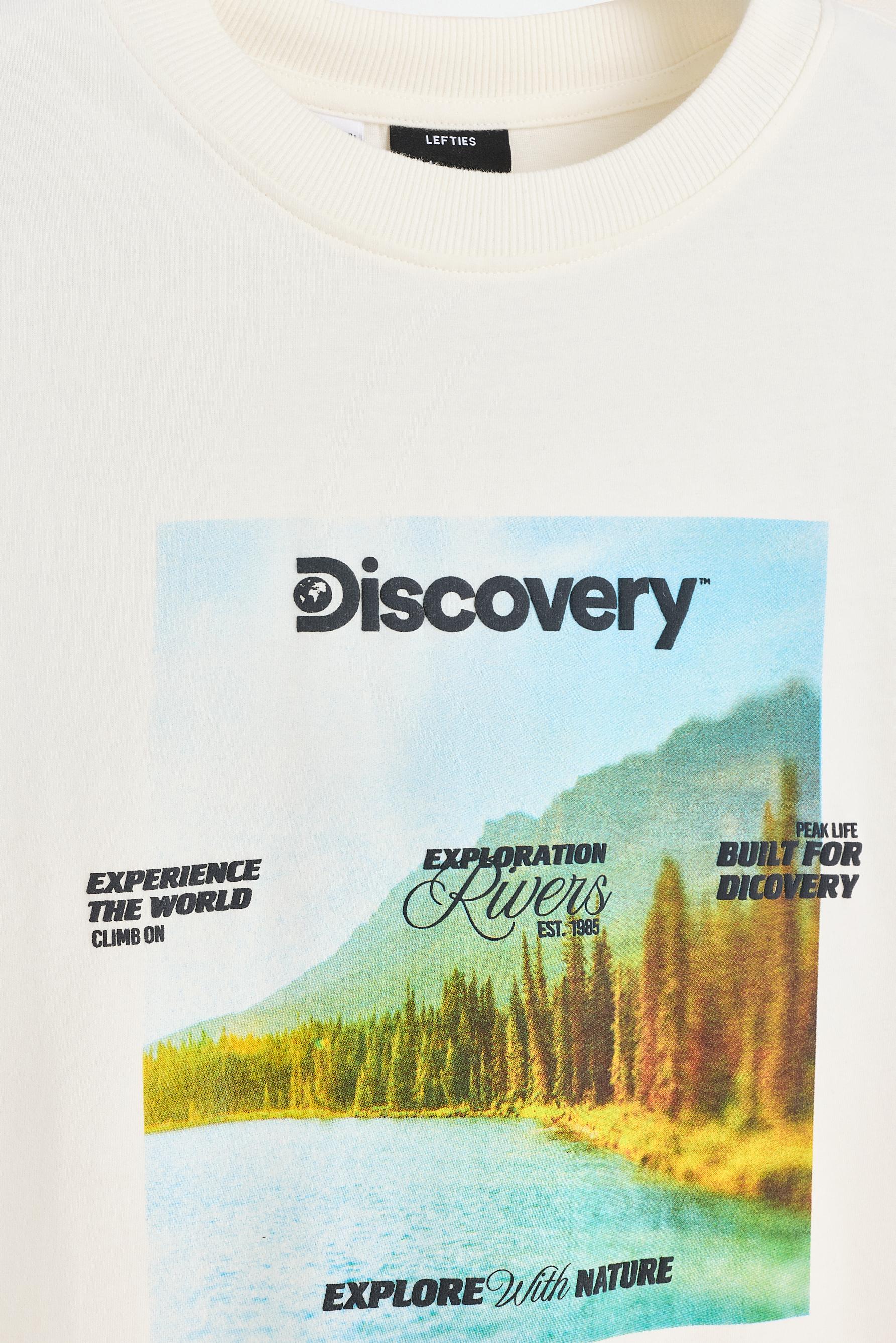Discovery © & ™Warner Bros T-shirt — OFF WHITE
