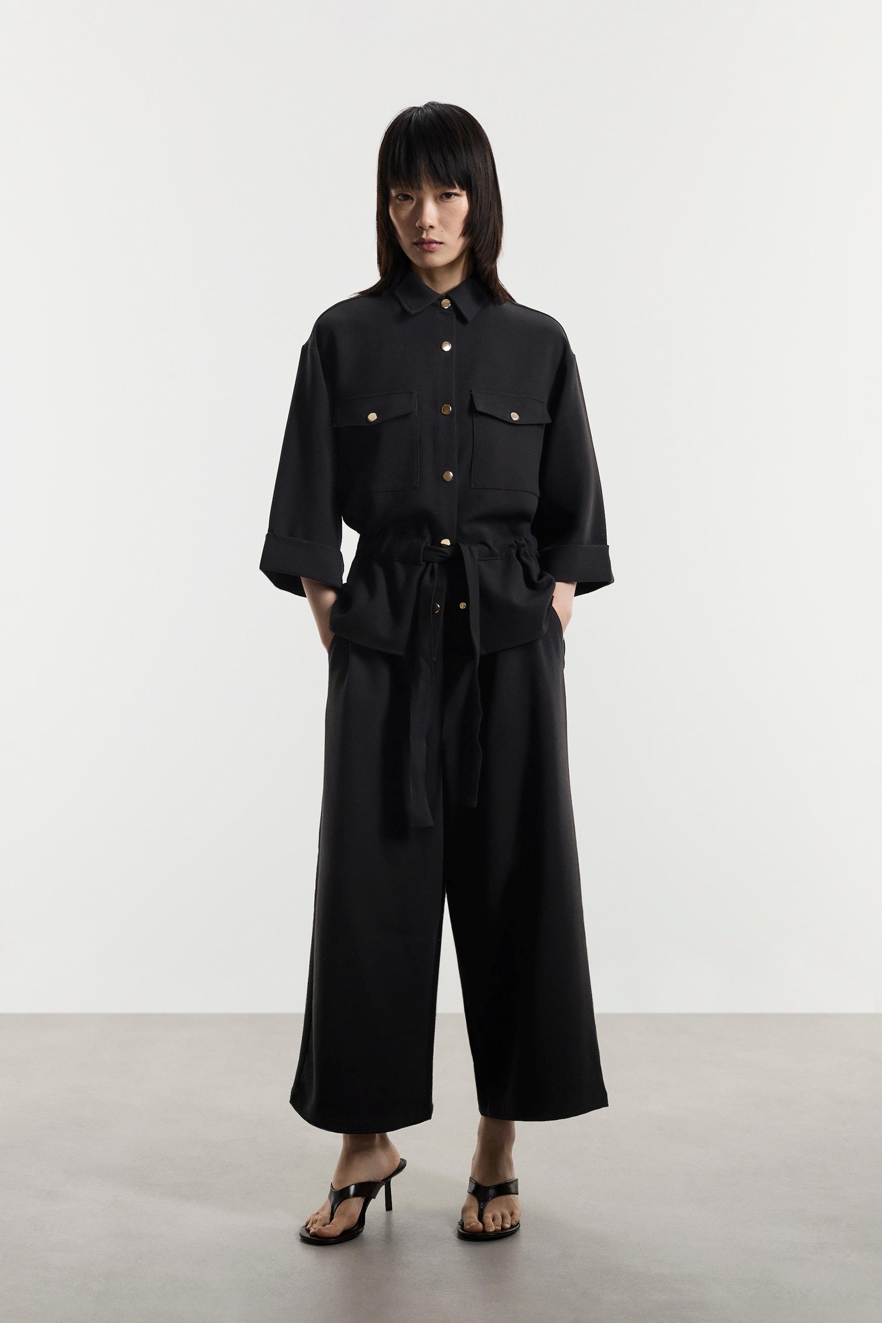 Safari overshirt — BLACK