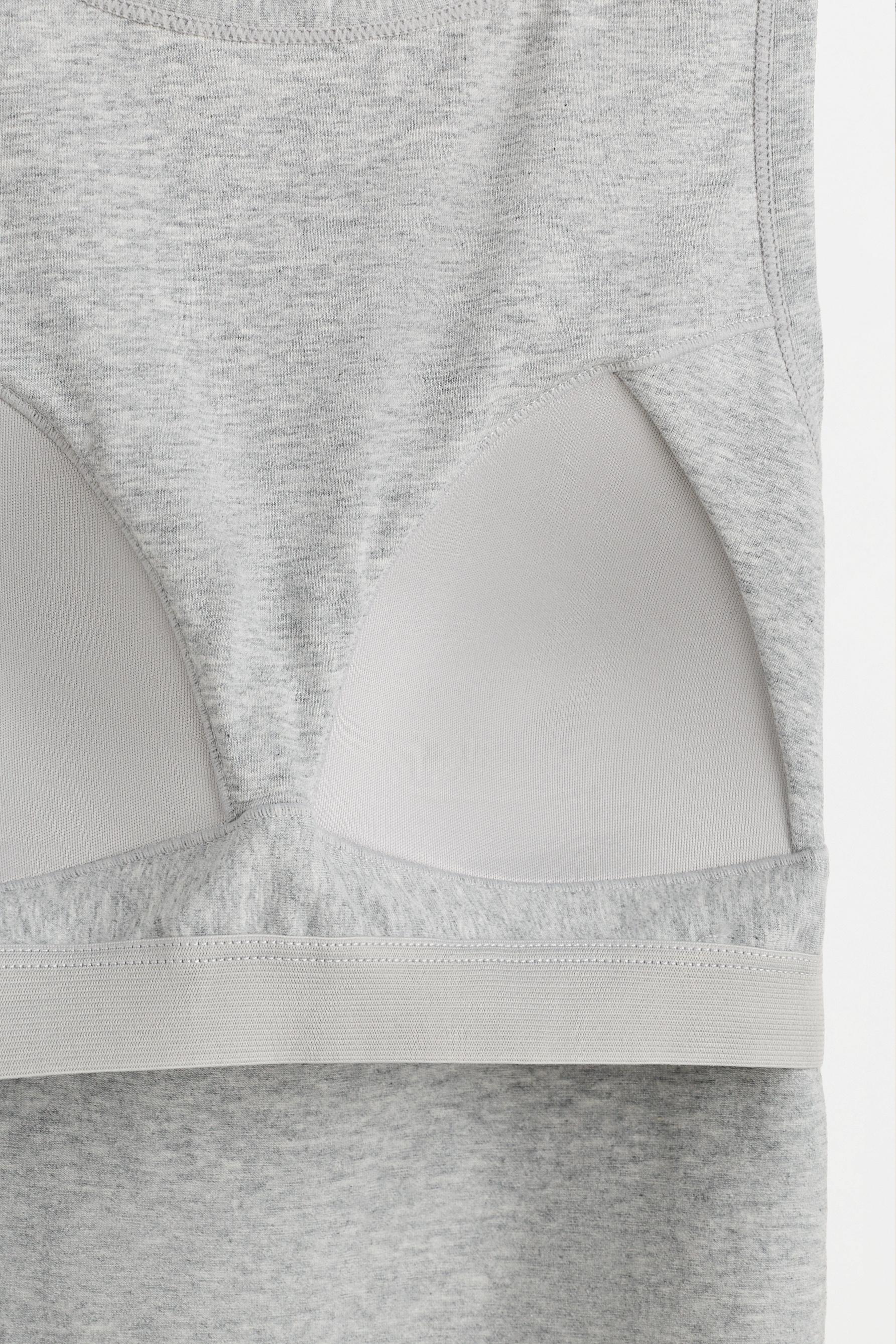 Top with built-in bra — GREY