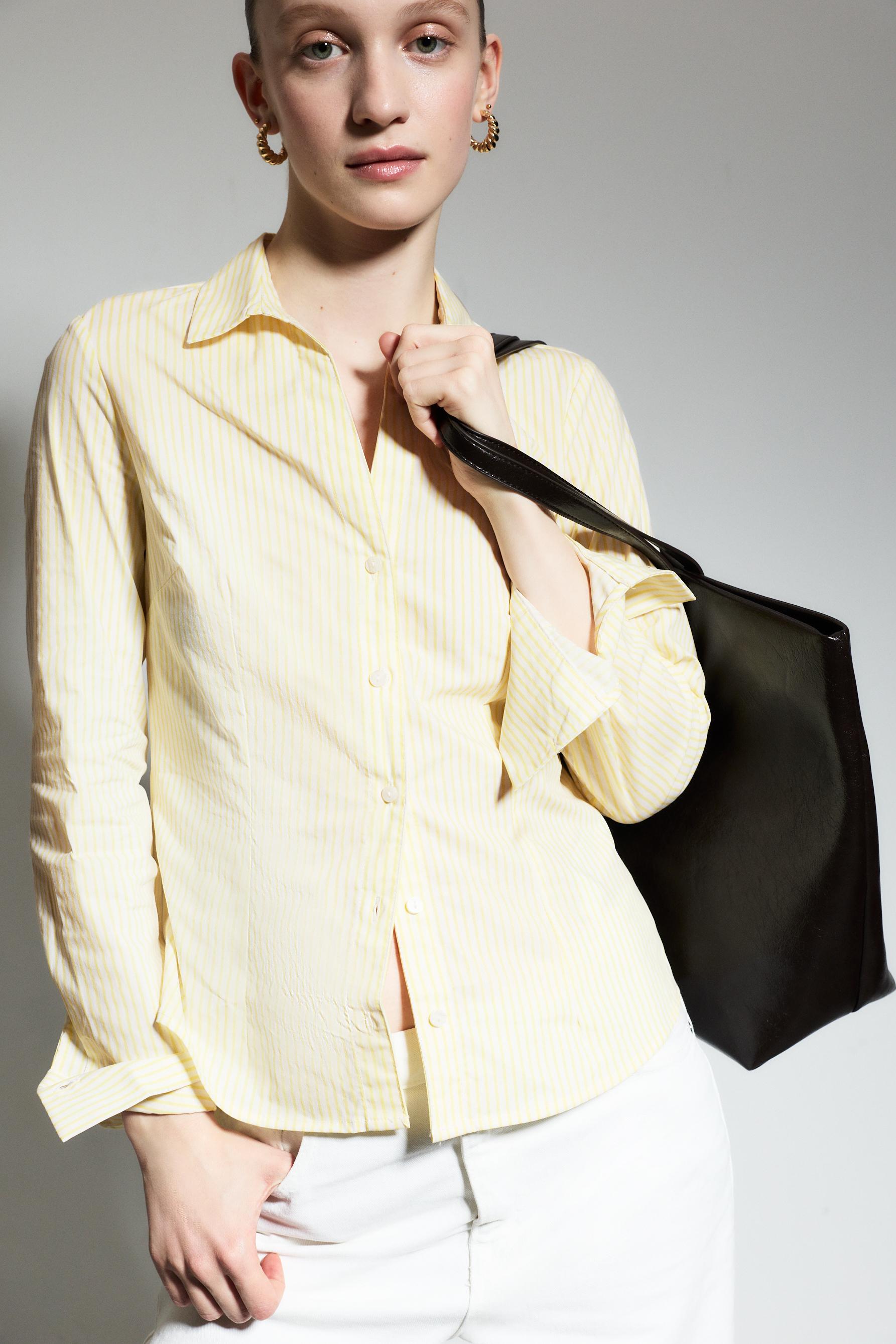 Camisa cuello panadero