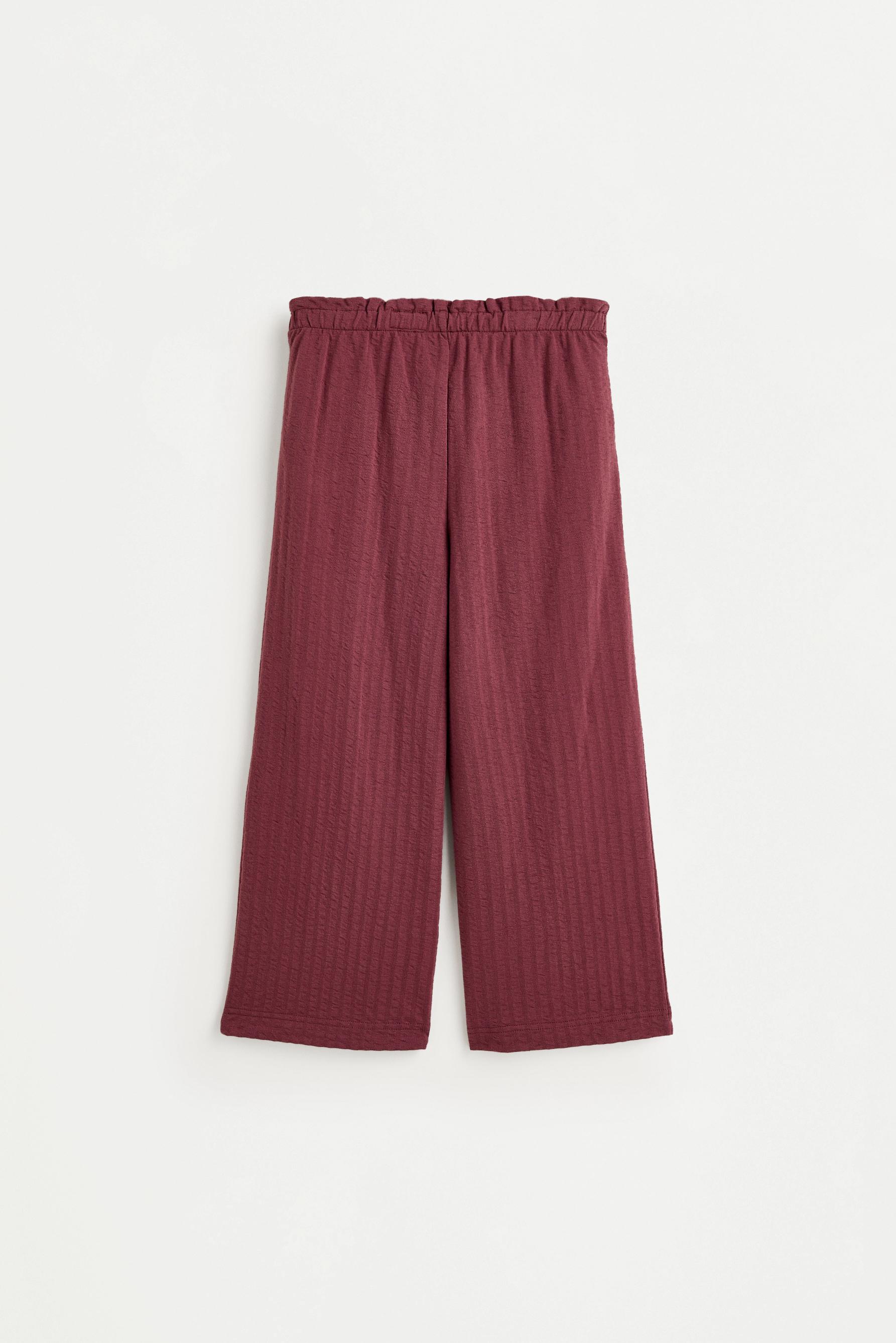 Bias cut culottes — PLUM