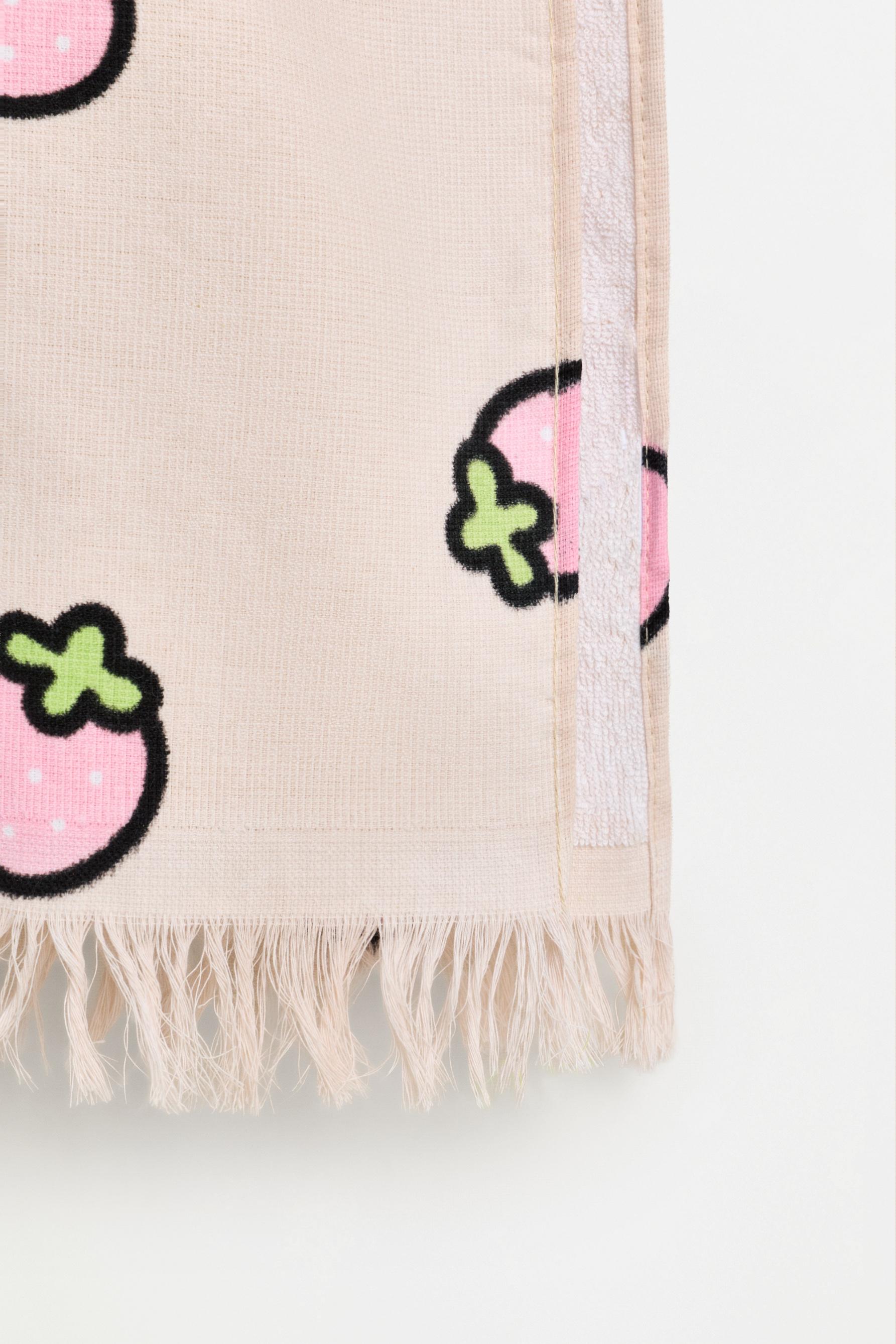 Hello Kitty ©SANRIO poncho towel — PASTEL PINK