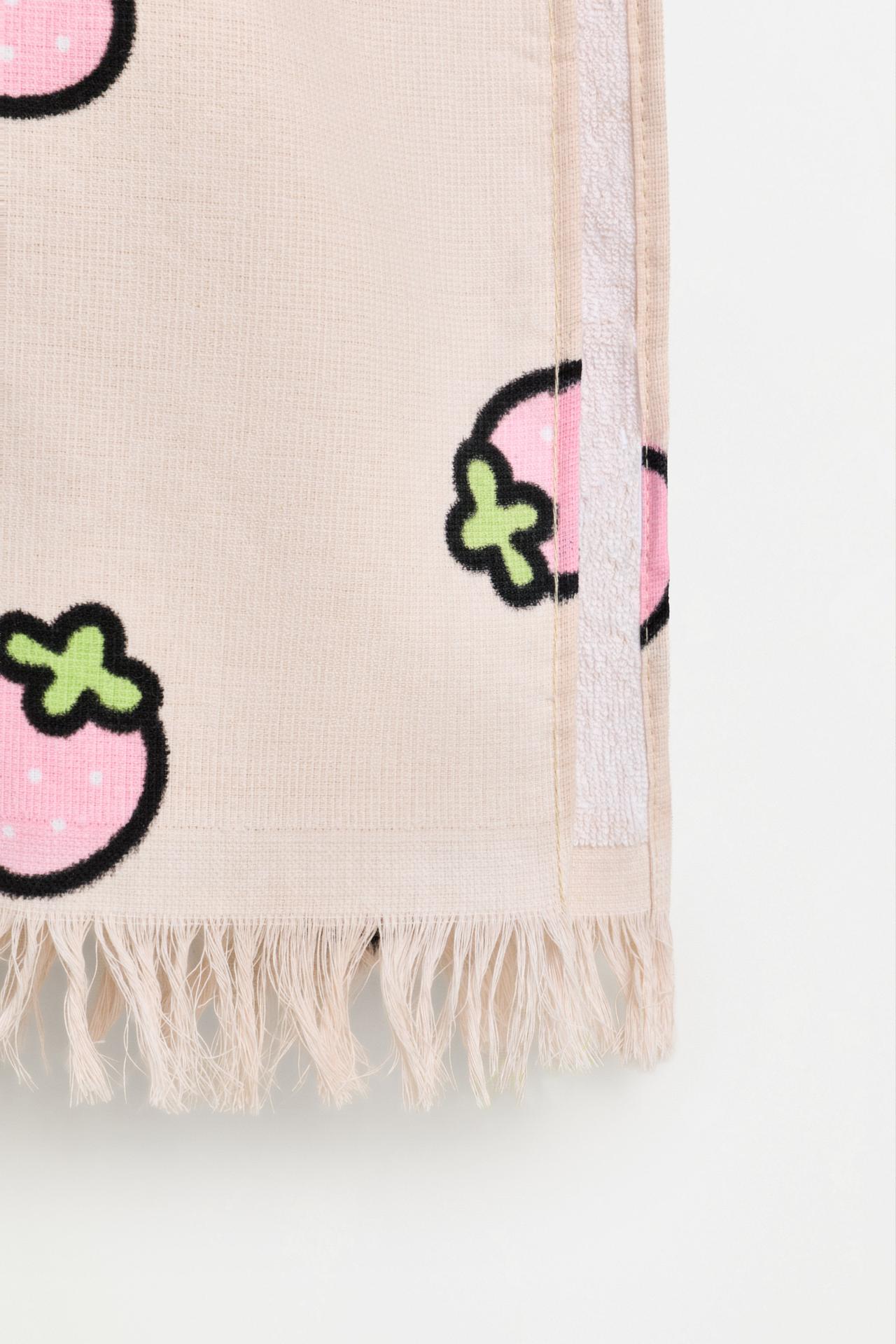 Hello Kitty ©SANRIO poncho towel — PASTEL PINK