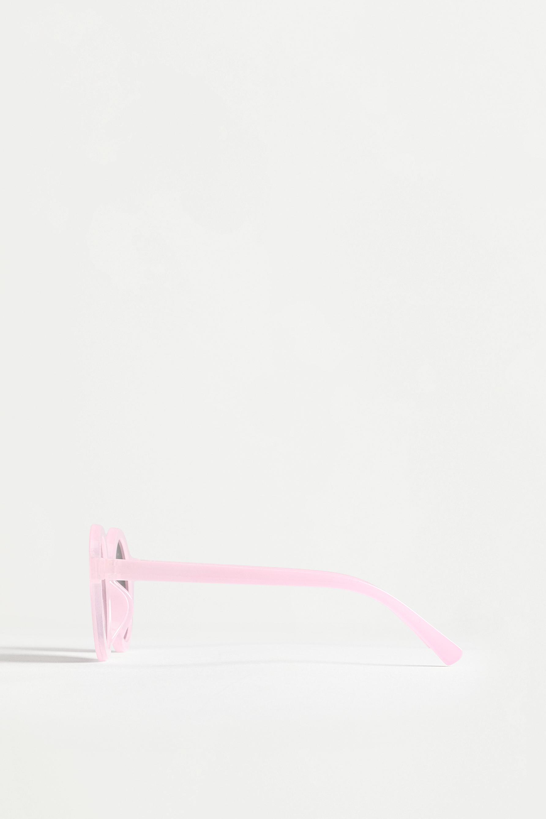 Round sunglasses — BEIGE