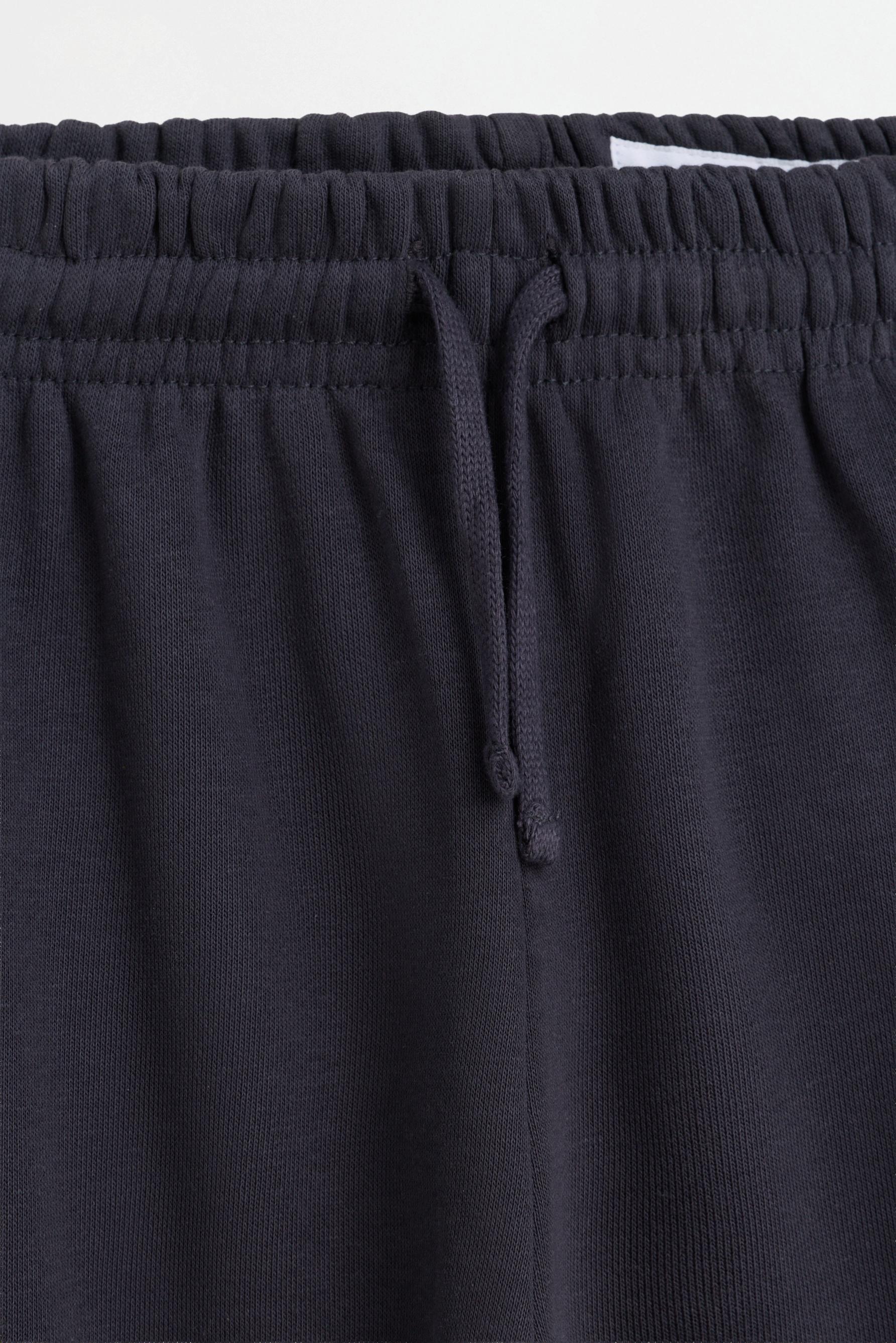 Straight plush trousers — ANTHRACITE GREY
