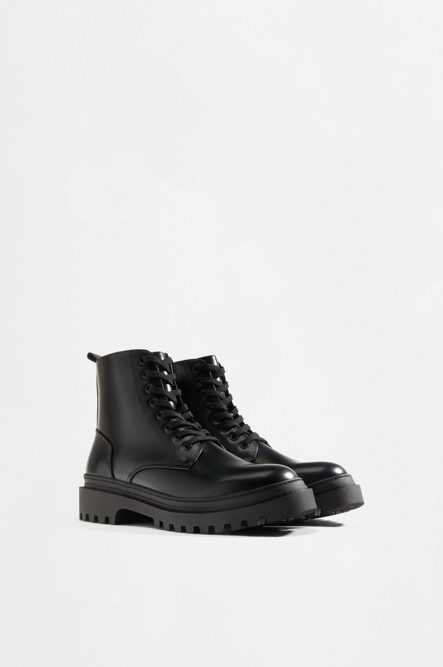 Track boots — BLACK