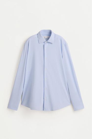 Slim fit tailored shirt — SKY BLUE 6