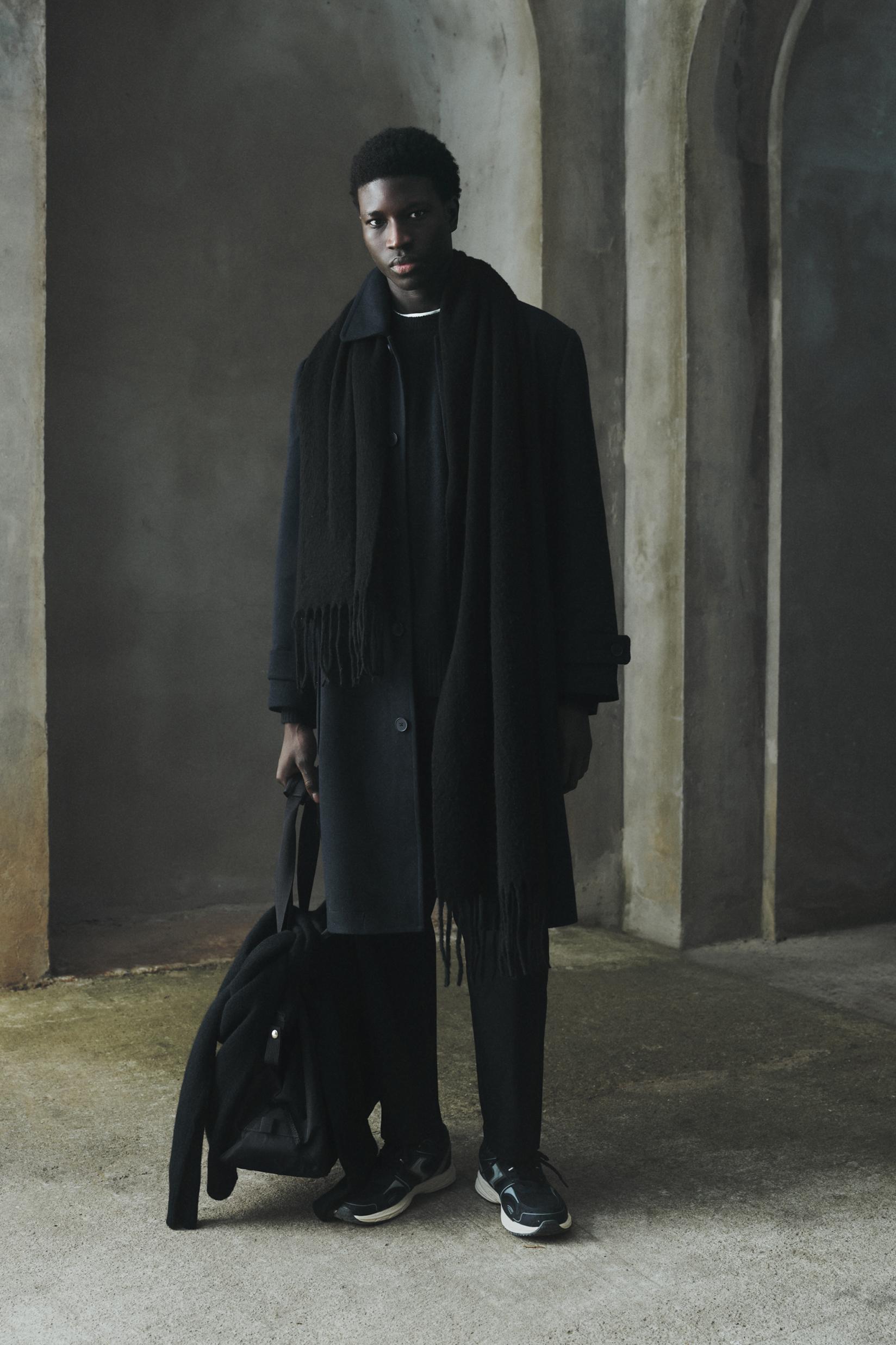 Abrigo cuello camisero Edition