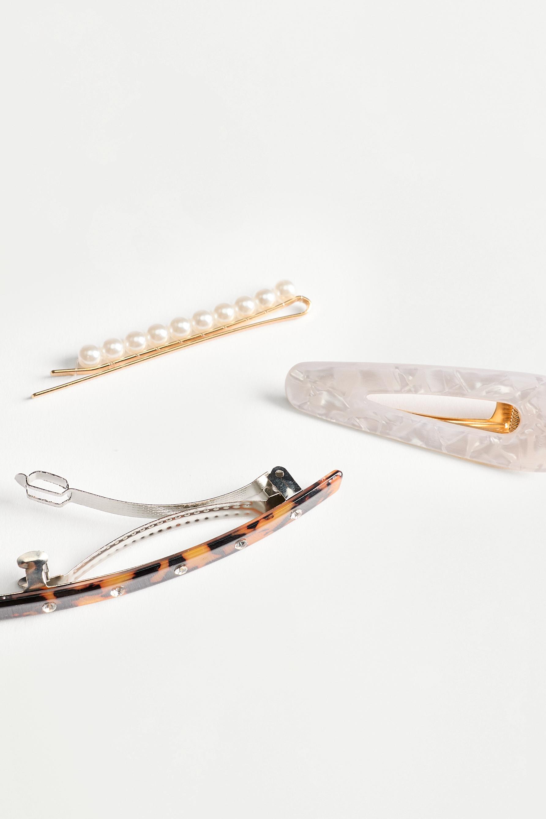 Assorted Hair Clips (3-Pack) — VARIOUS