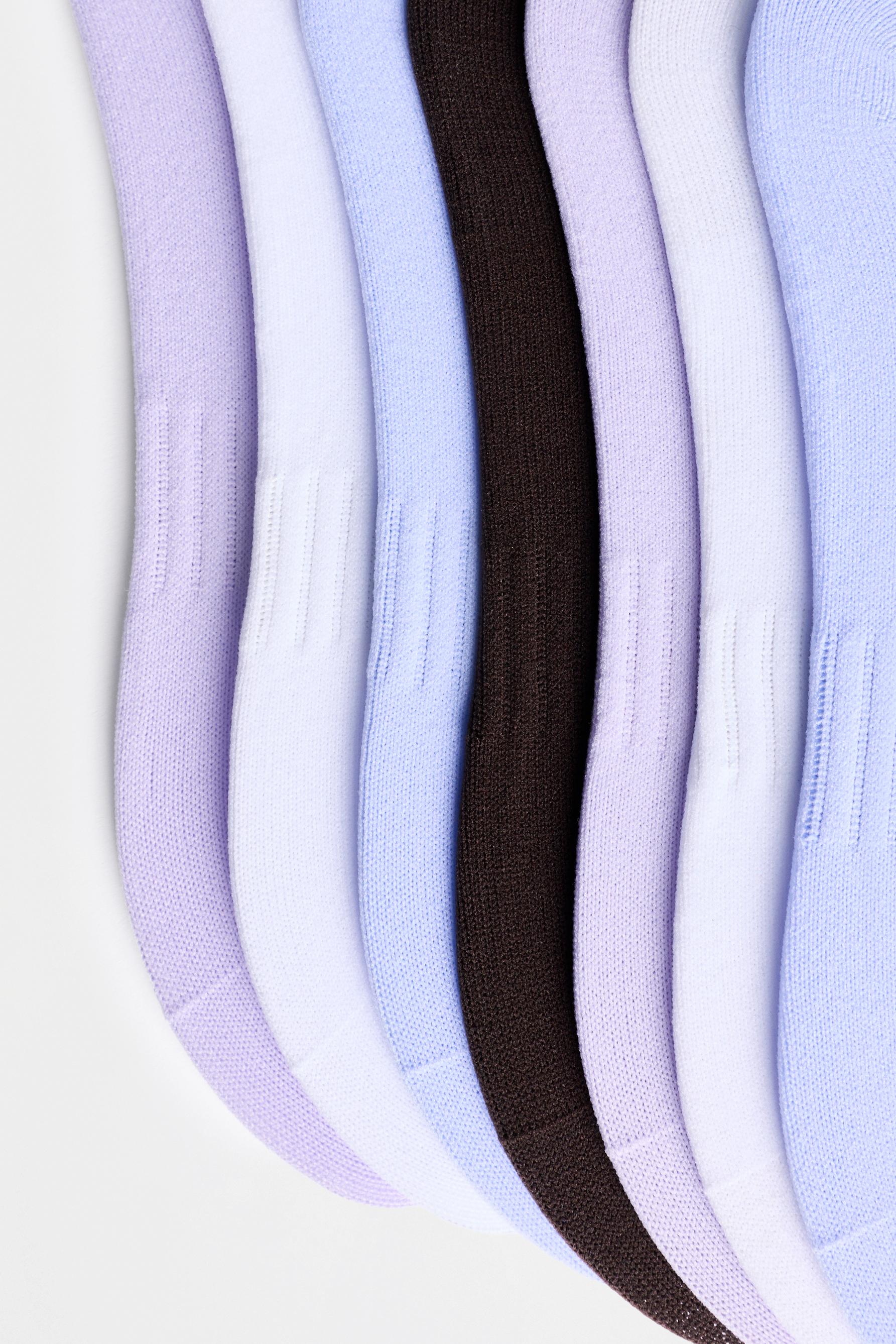 Ankle socks (7-pack) — LILAC