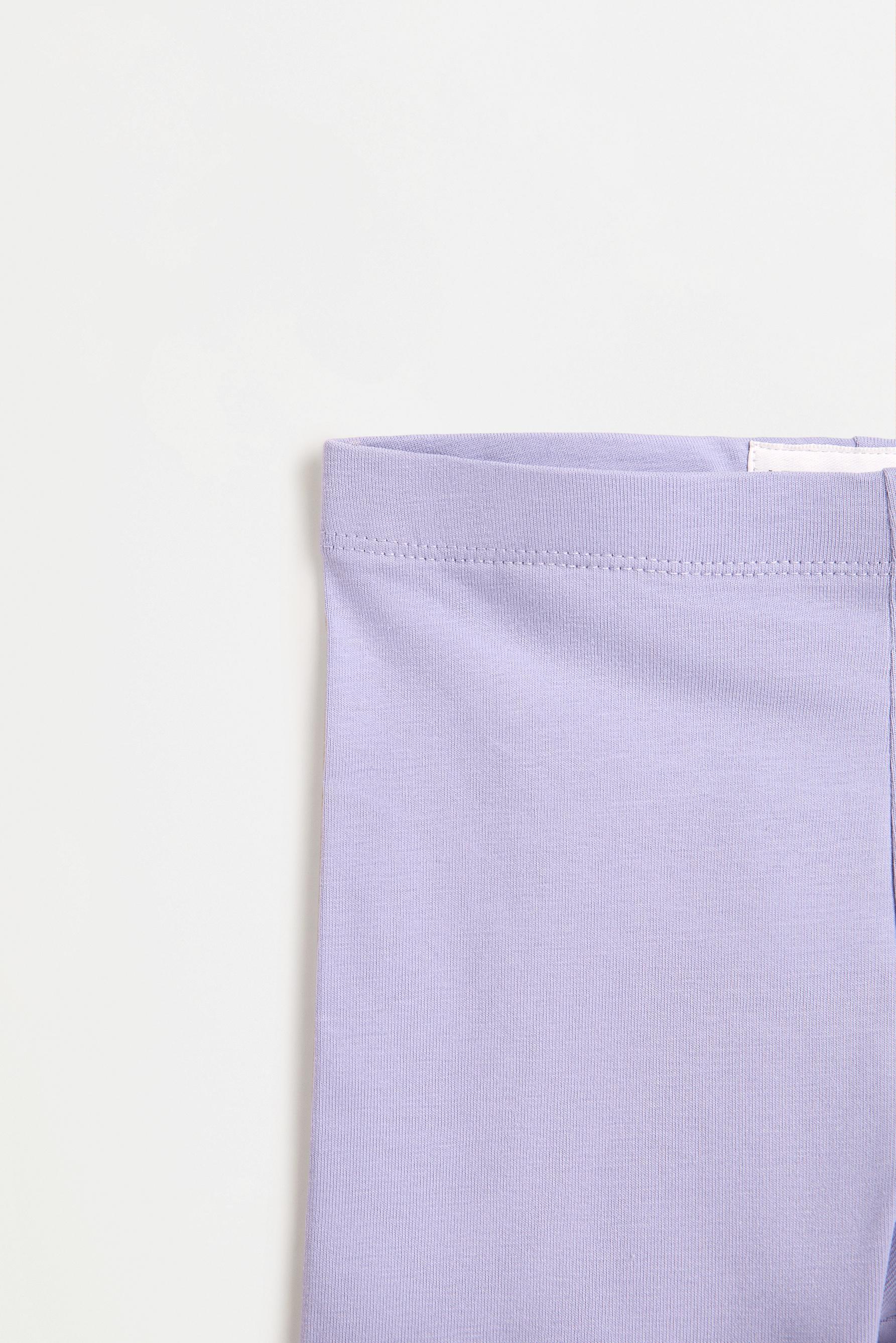 Pack of 2 plain cycling leggings — FADED INDIGO