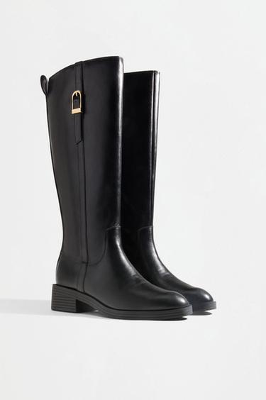 Flat equestrian boot — BLACK 2