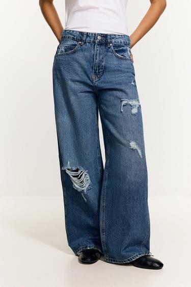 Distressed baggy jeans — INDIGO 2