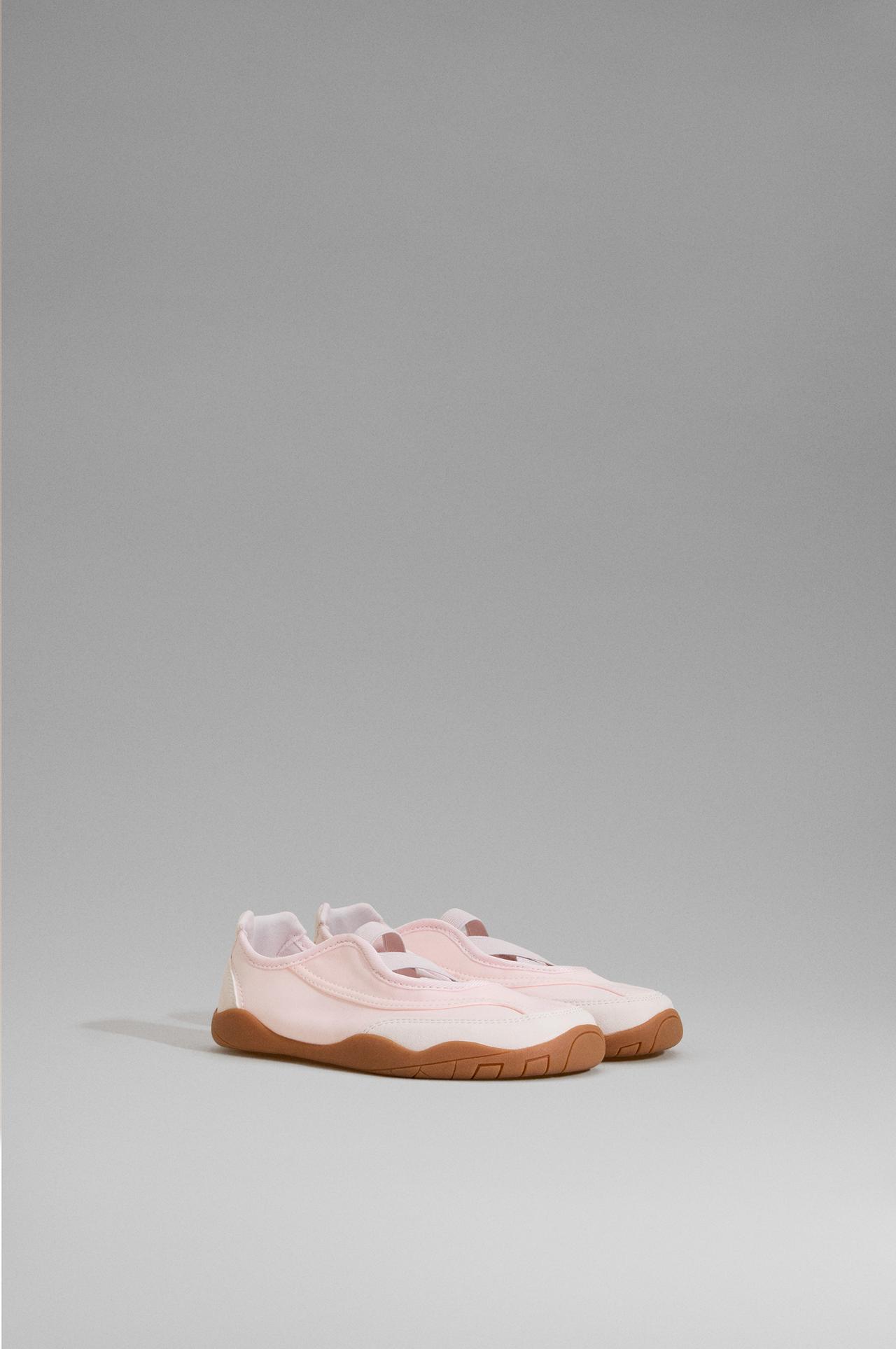 Barefoot sneakerinas — PALE PINK