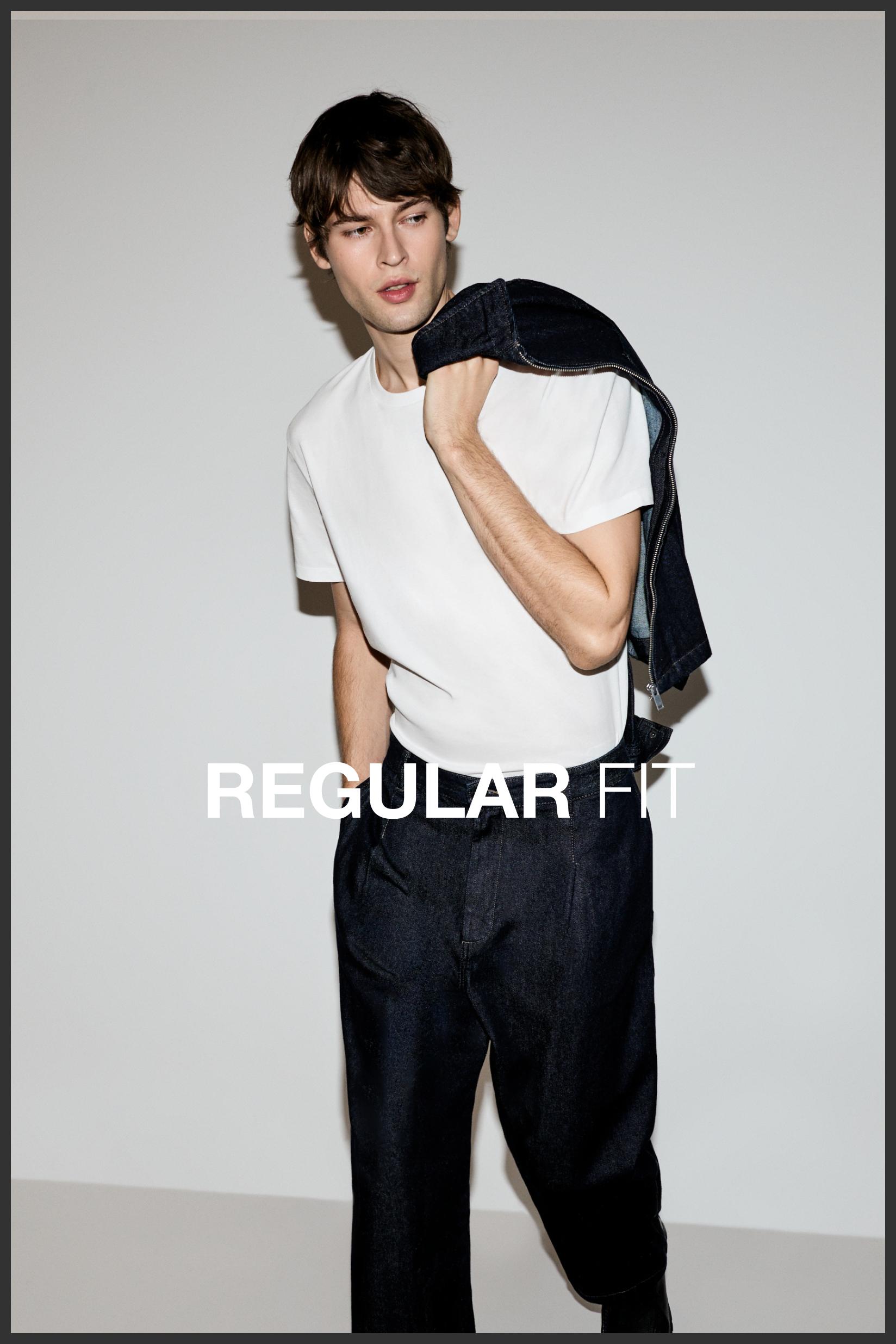2-pack of basic T-shirts — WHITE